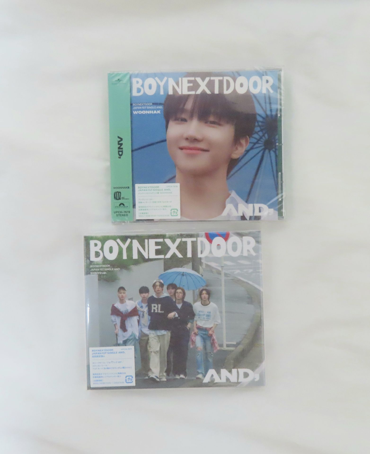 AND 日專單封+限定A