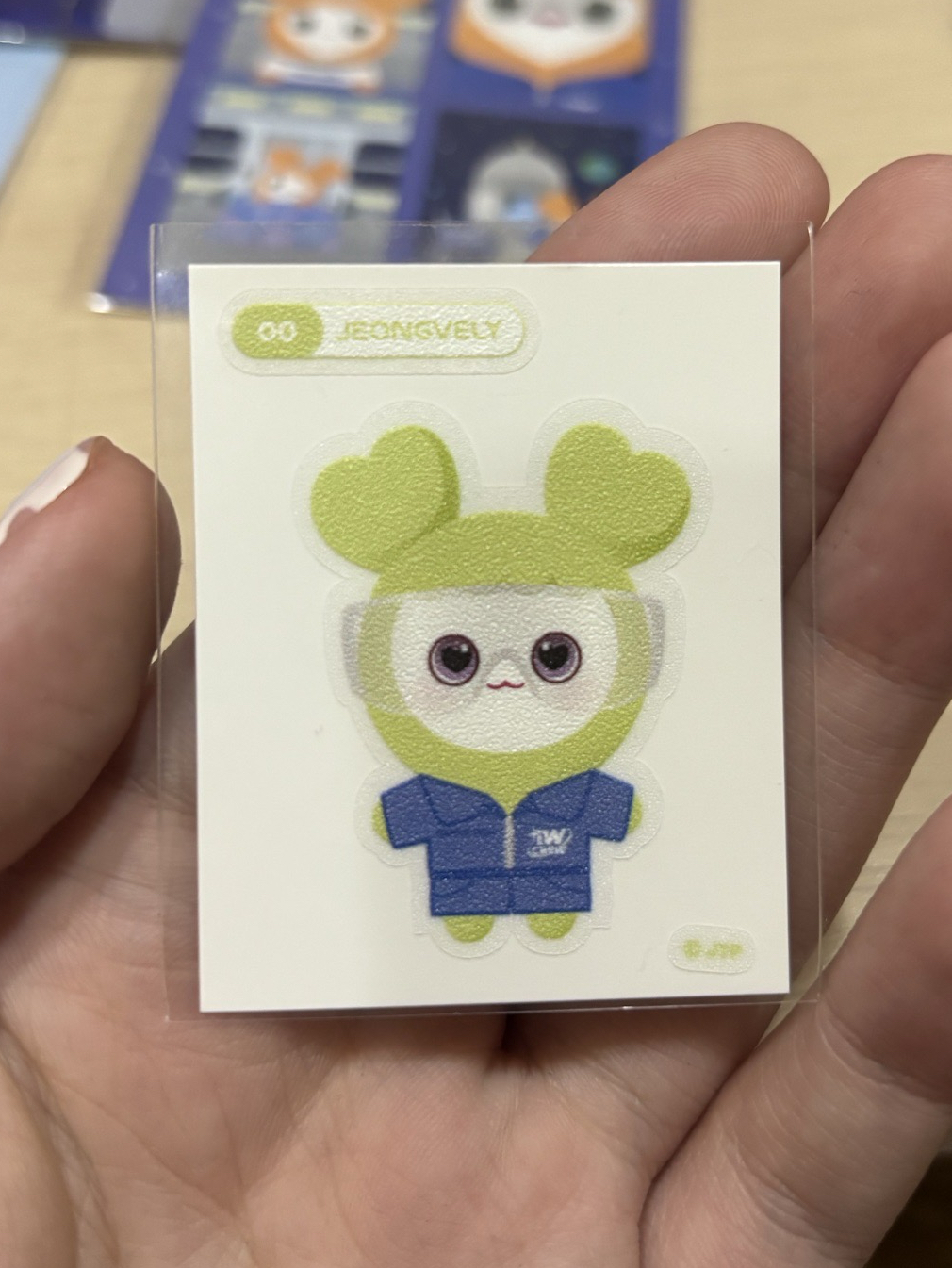 十週年小貼紙 定延