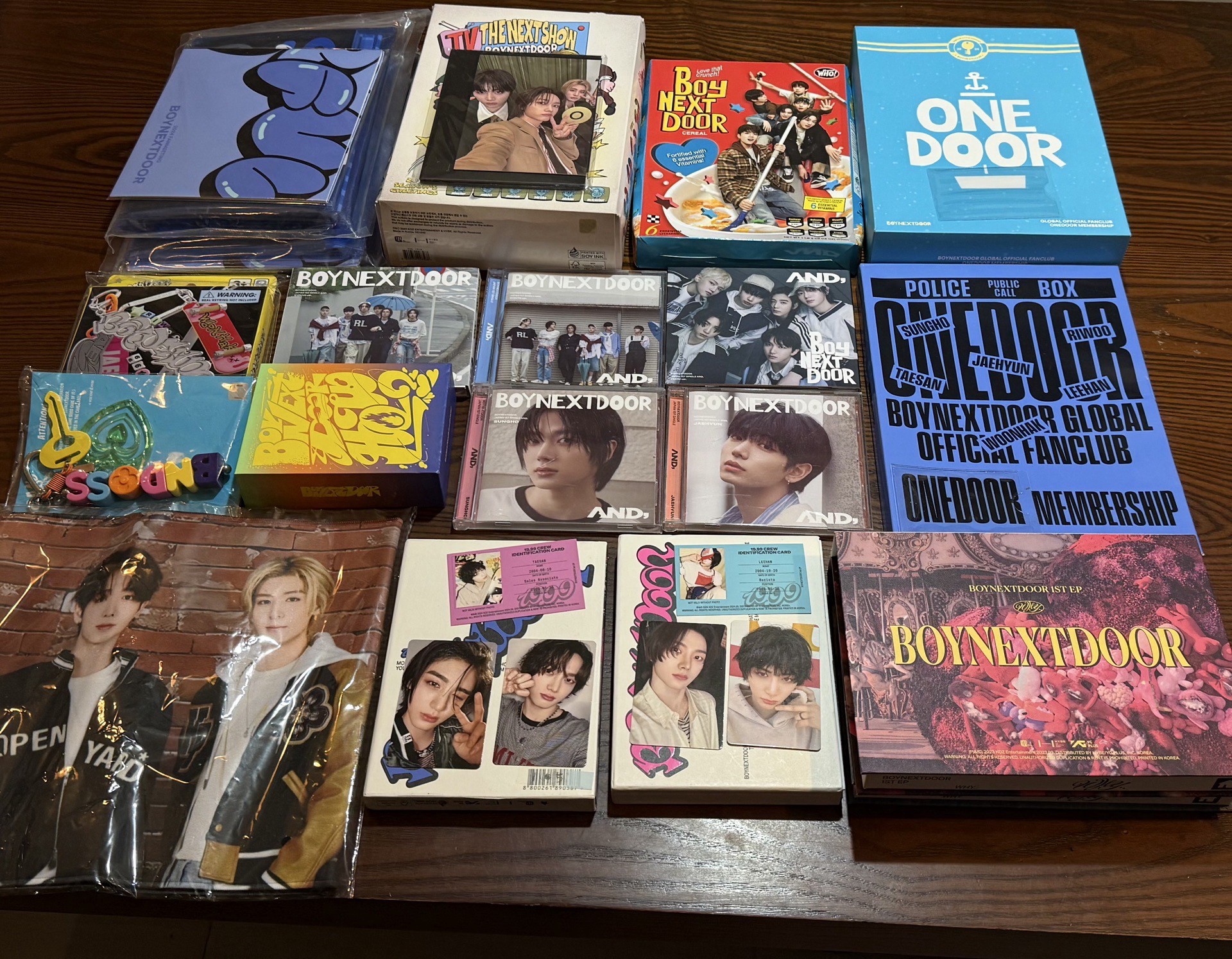 [Boynextdoor]🏠專輯 回憶錄 會員禮