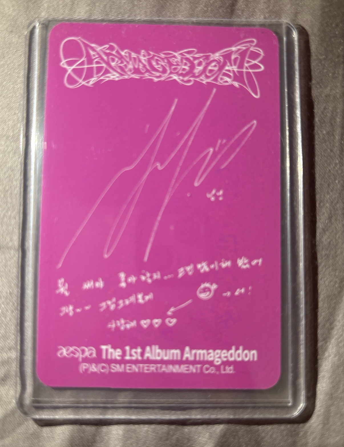 正規一 專輯卡寧