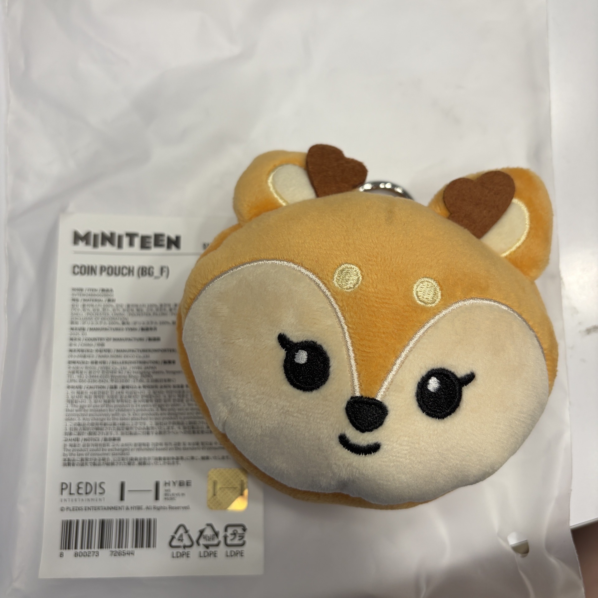 JOSHUA 洪知秀 miniteen零錢包