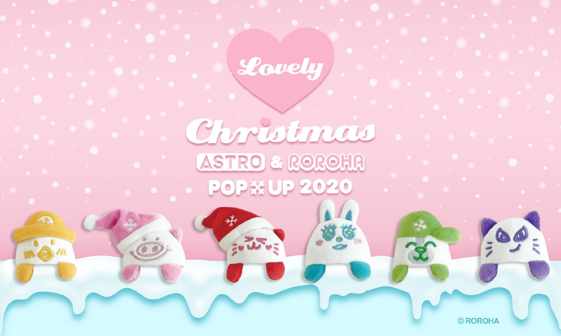 ASTRO & ROROHA Lovely Christmas POP UP 2020 in Japan