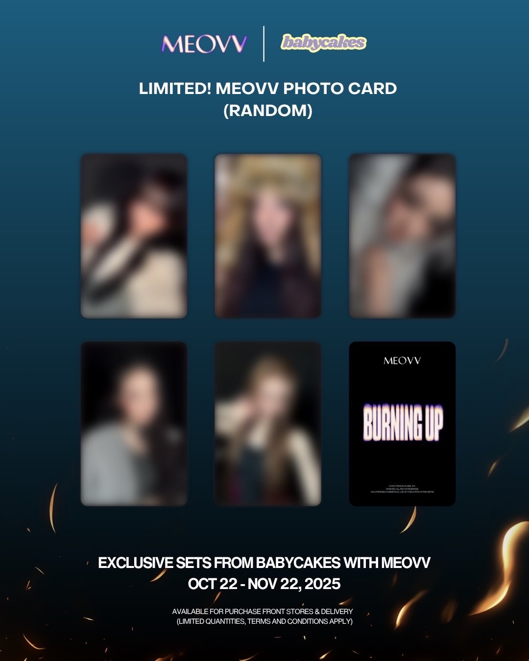 babycakes StrawBURNry套餐 特別小卡