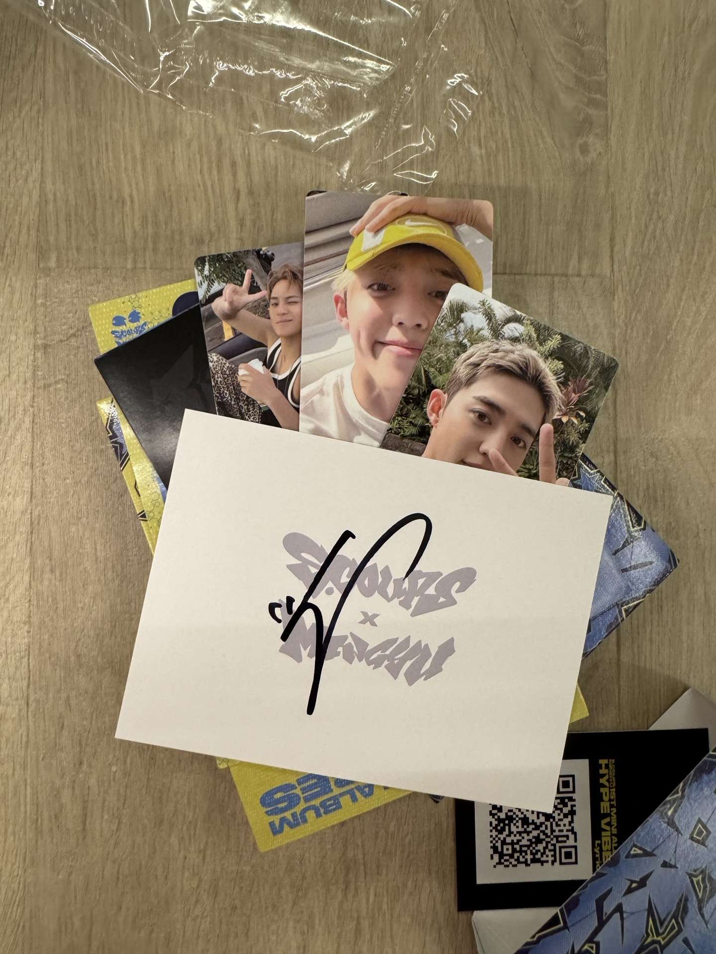 CxM美版親簽 seventeen 金敏奎 s.coups