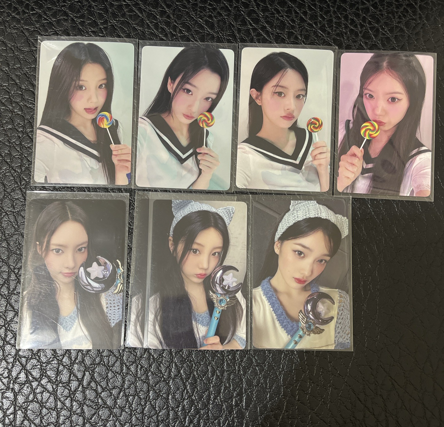 現貨 illit yzy5.0、6.0幸運卡：魔法棒、棒棒糖-wonhee、moka、iroha、yunah、minju
