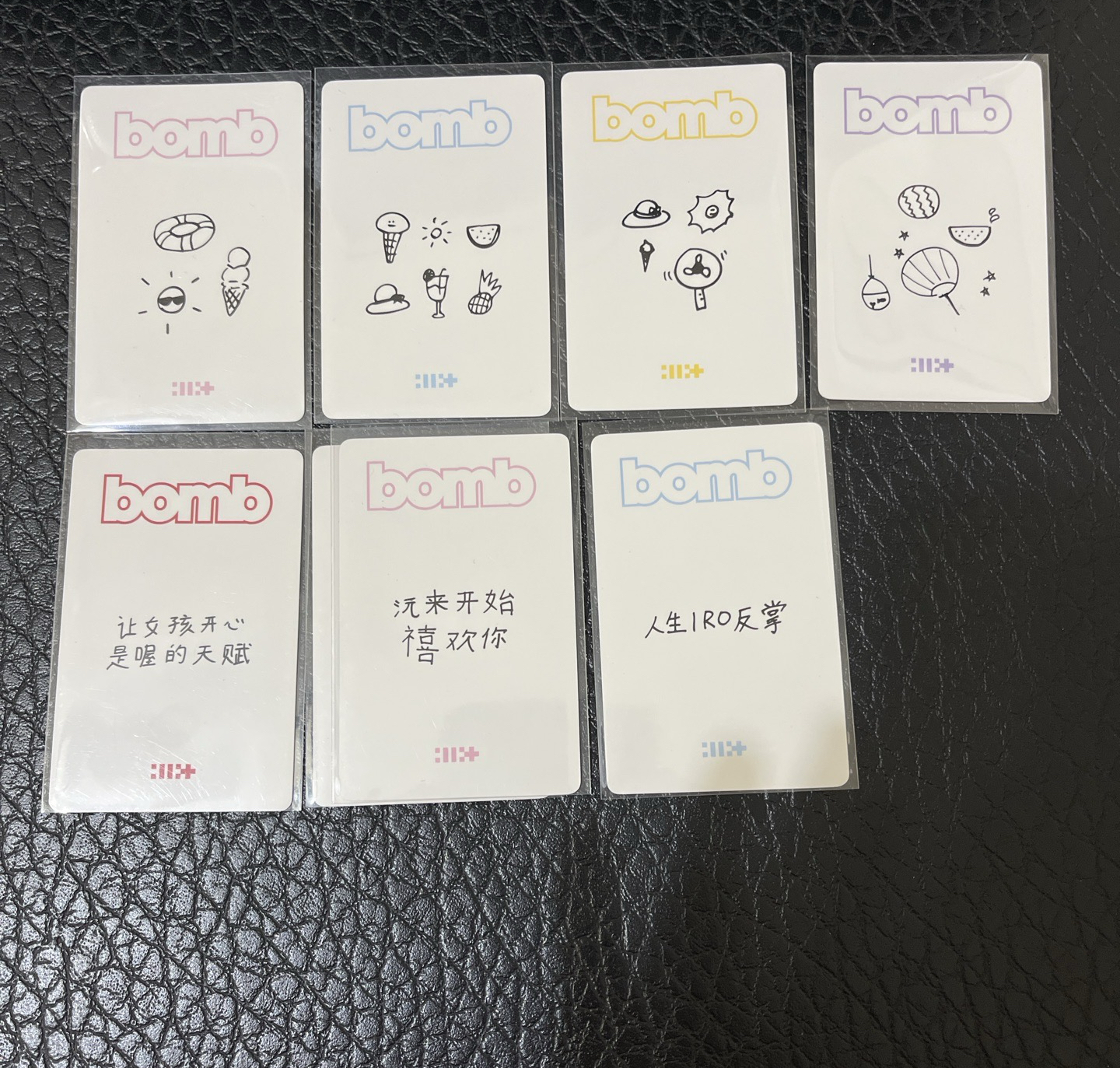 現貨 illit yzy5.0、6.0幸運卡：魔法棒、棒棒糖-wonhee、moka、iroha、yunah、minju