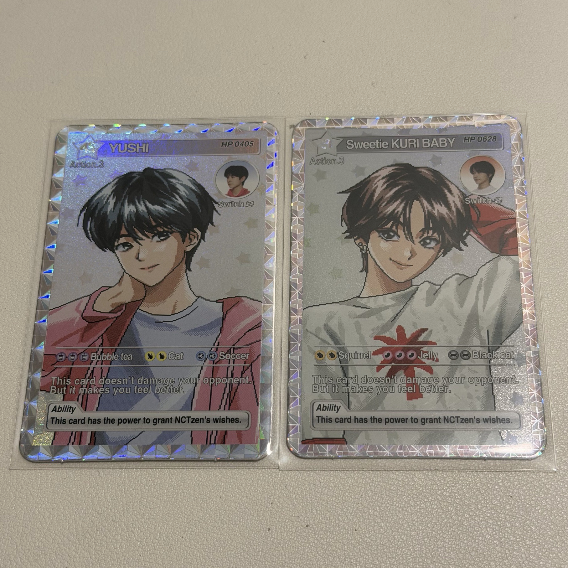 NCT WISH LOGIN 場週 隱藏閃卡 Yushi Riku 不拆售