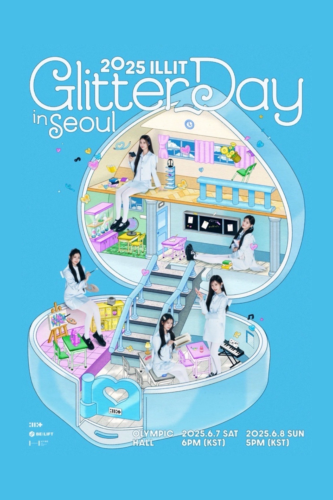 2025 ILLIT GLITTER DAY