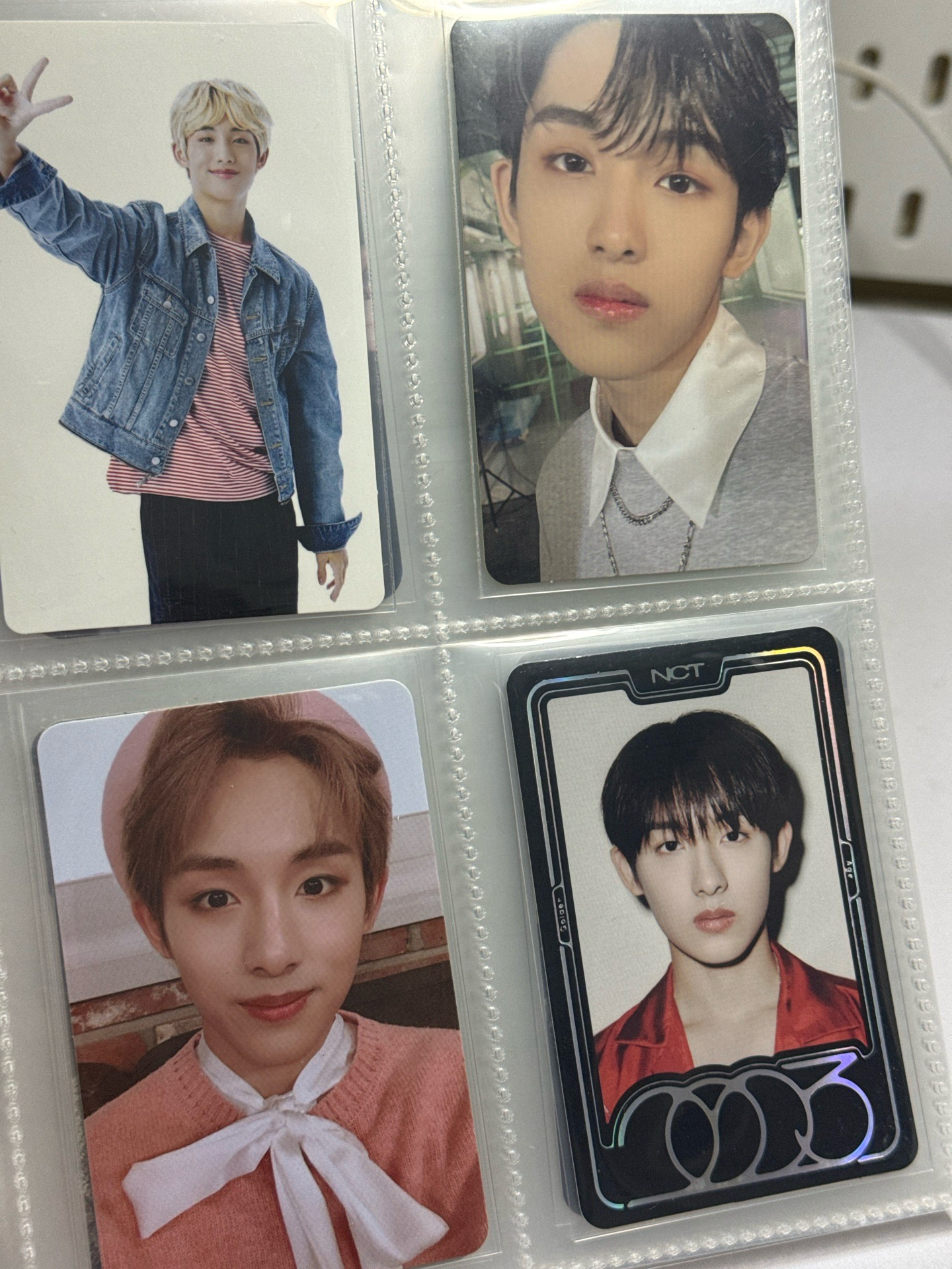 NCT WAY V 董思成 昀昀 WINWIN 小卡