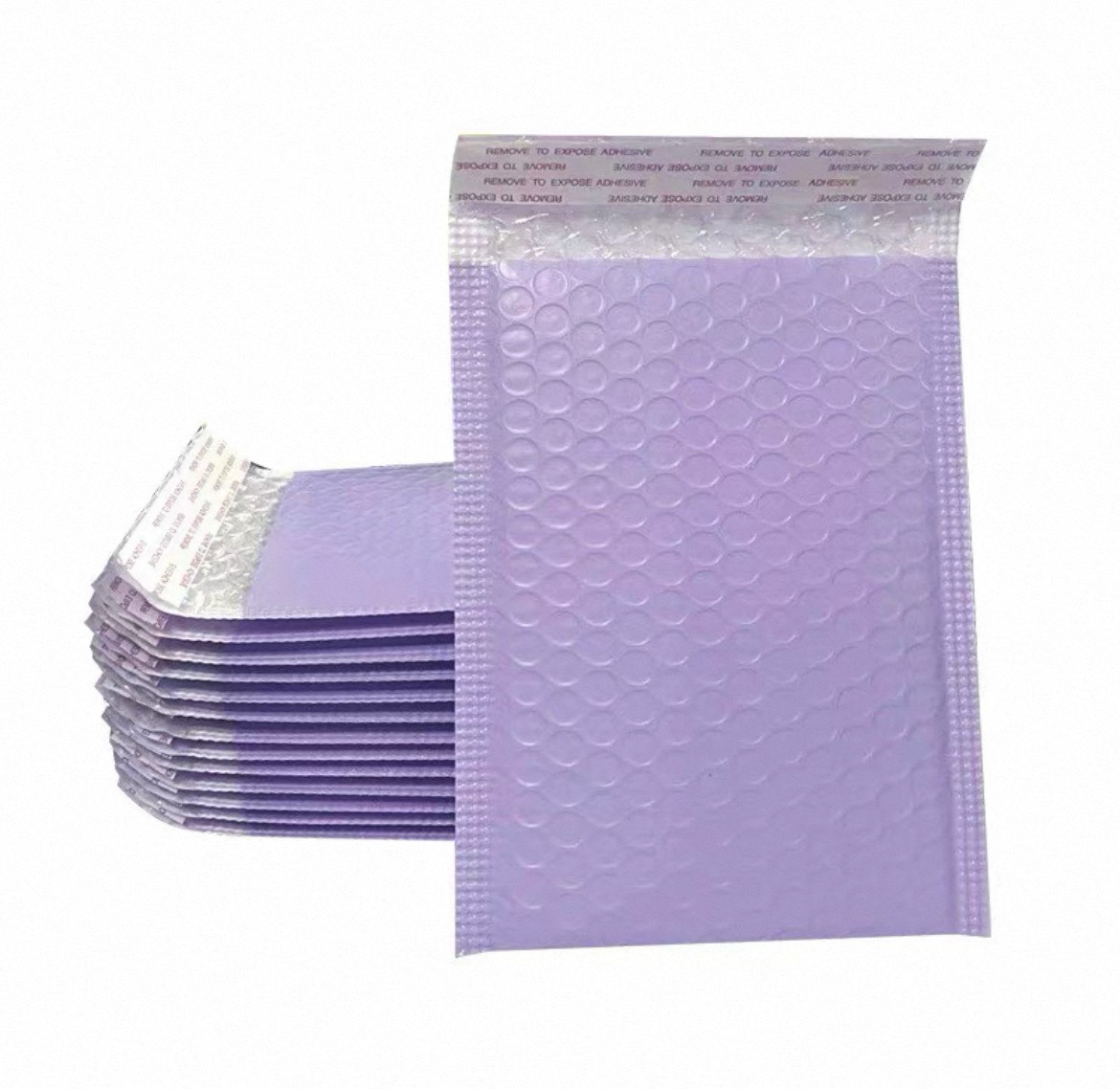 紫色氣泡袋 13*18+4cm