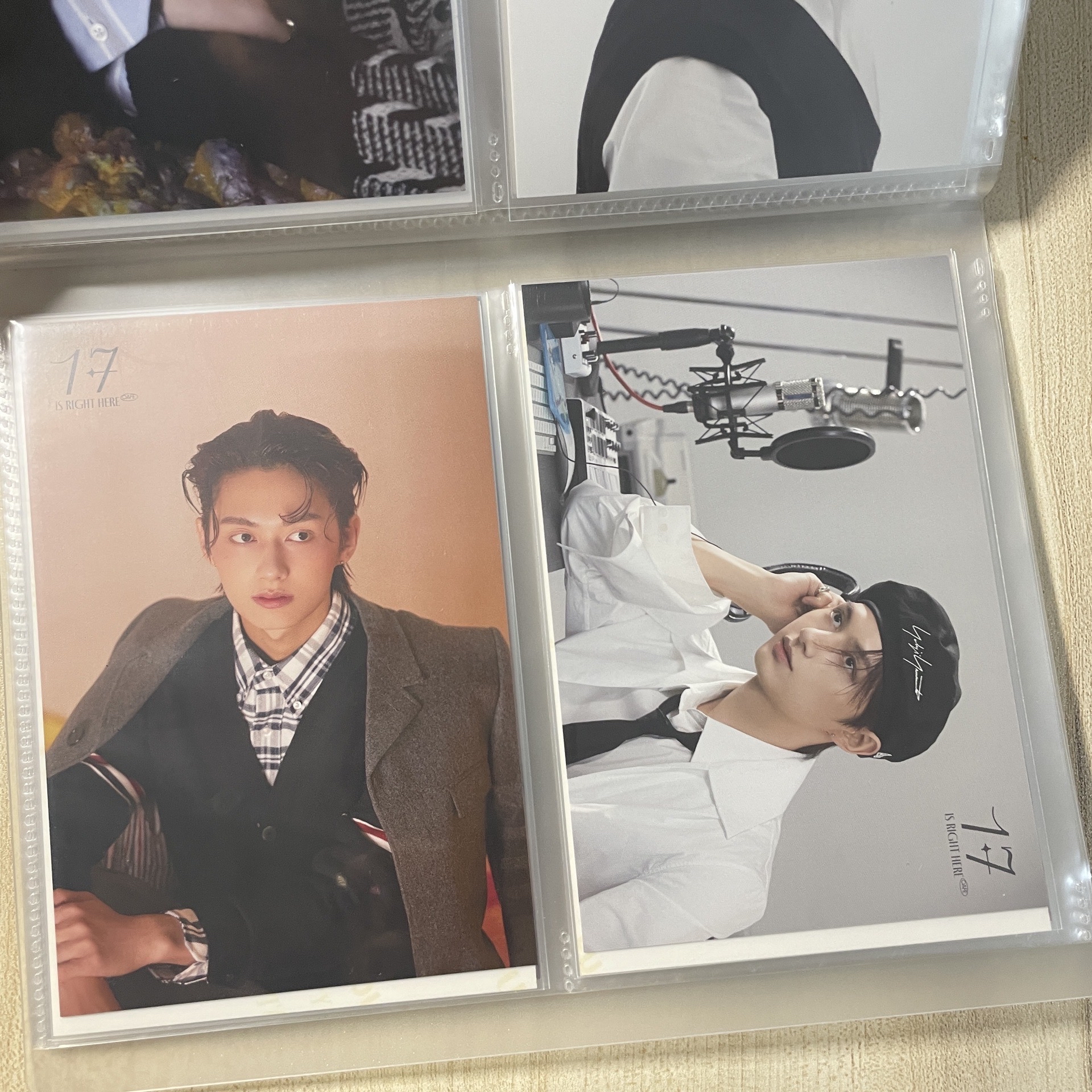 Seventeen cafe明信片