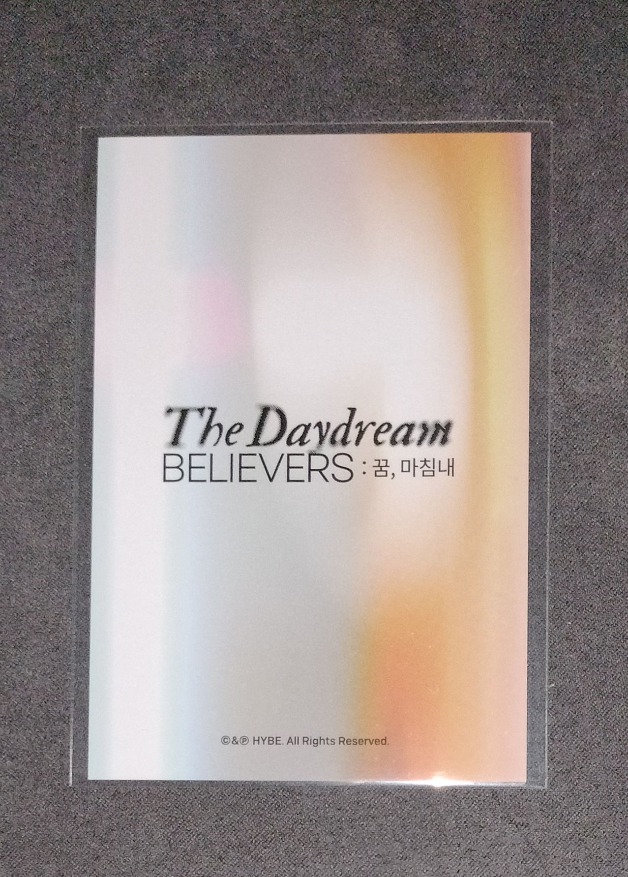 Daydream 相機 周邊卡 柾國