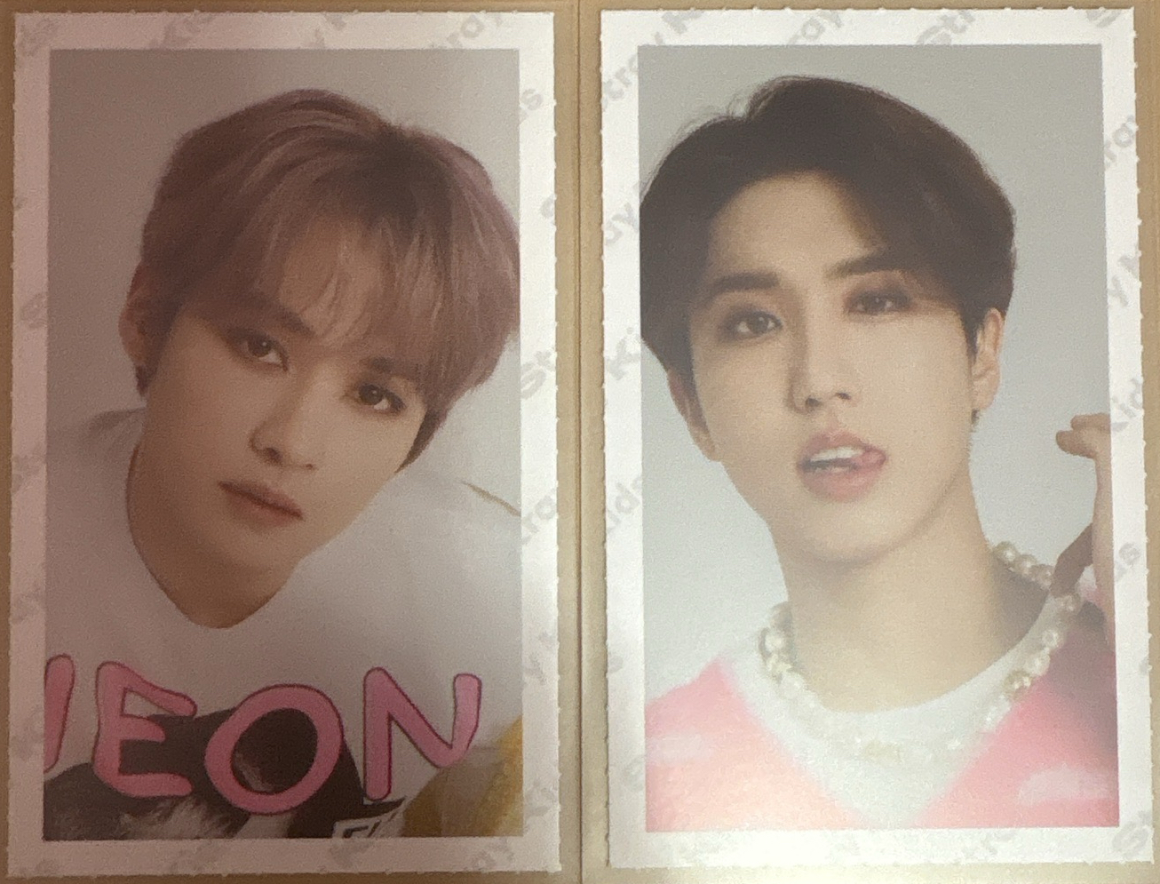 Stray kids 李旻浩 韓知城 mini 雜誌卡 2022 7月號