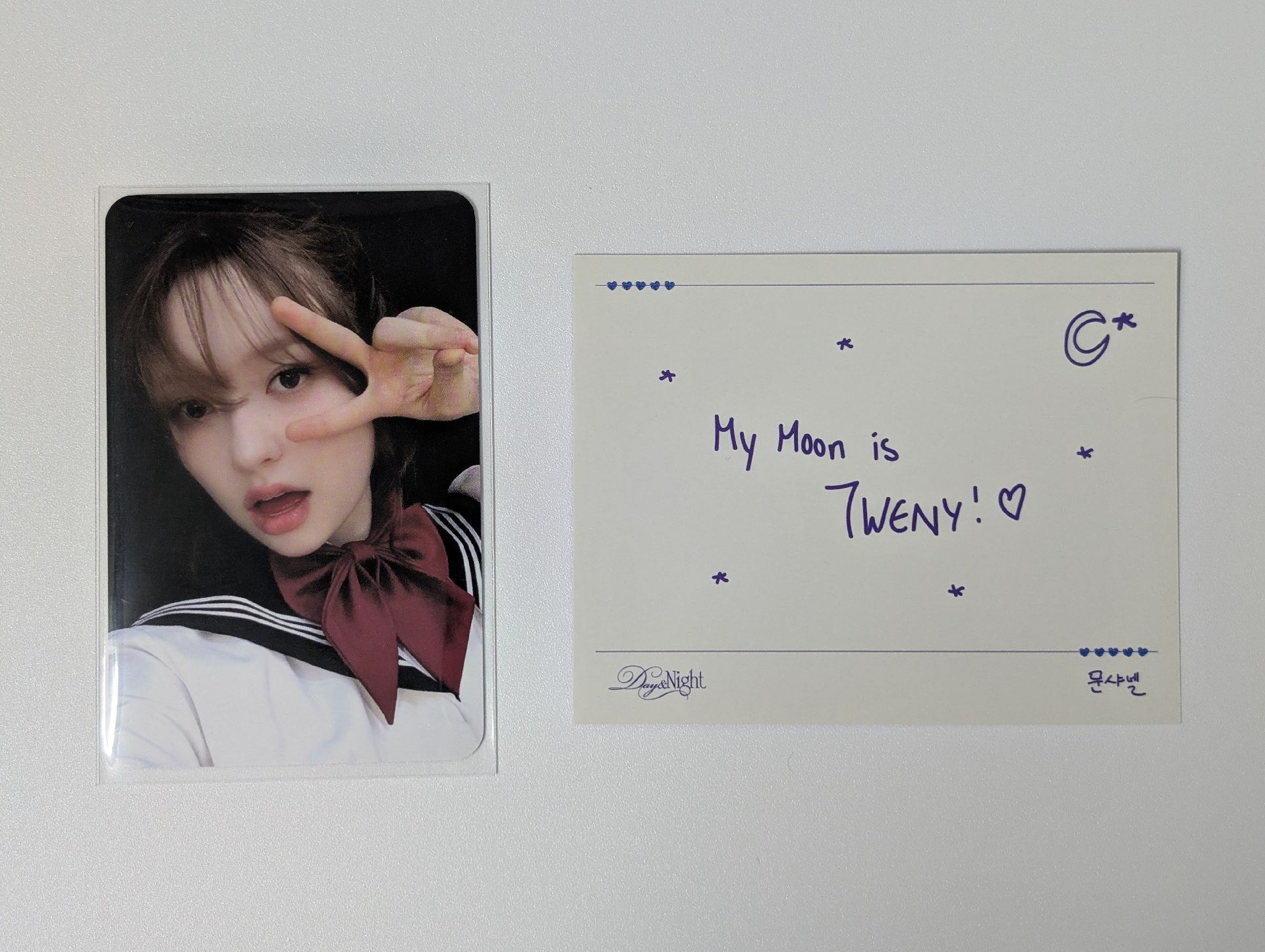 Chanelle <Day&Night> MUVVE 水手服特典+電子專手寫卡