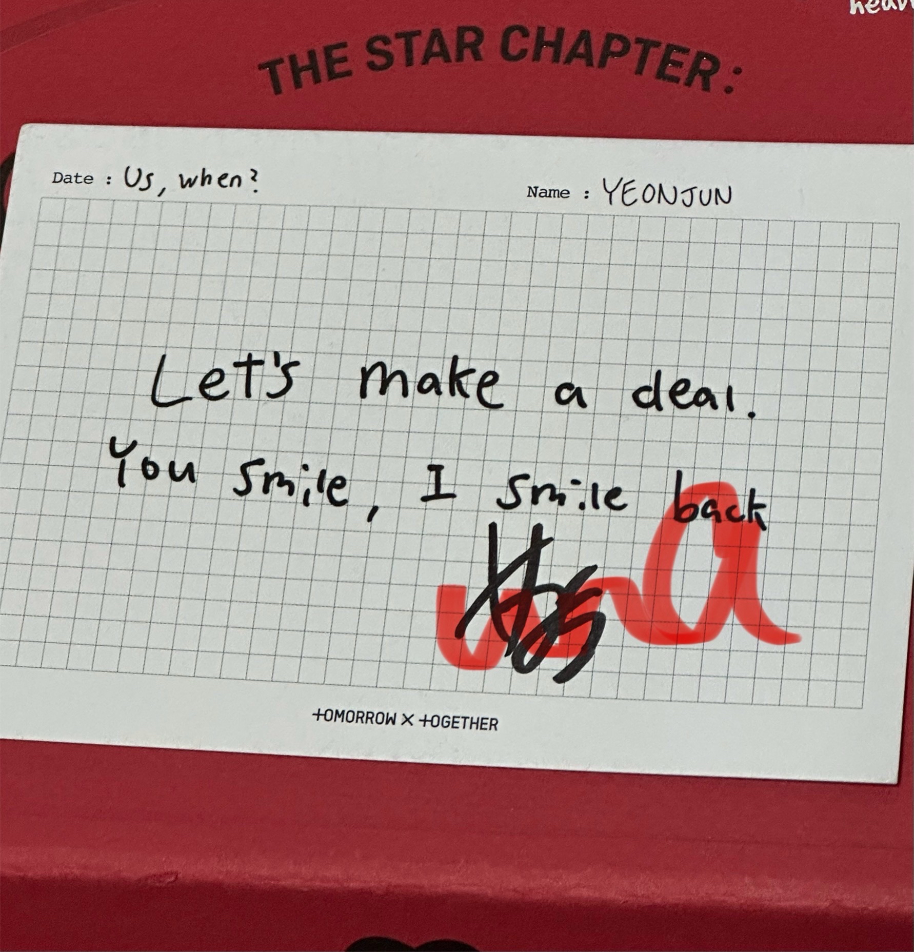 崔然竣/然竣親簽