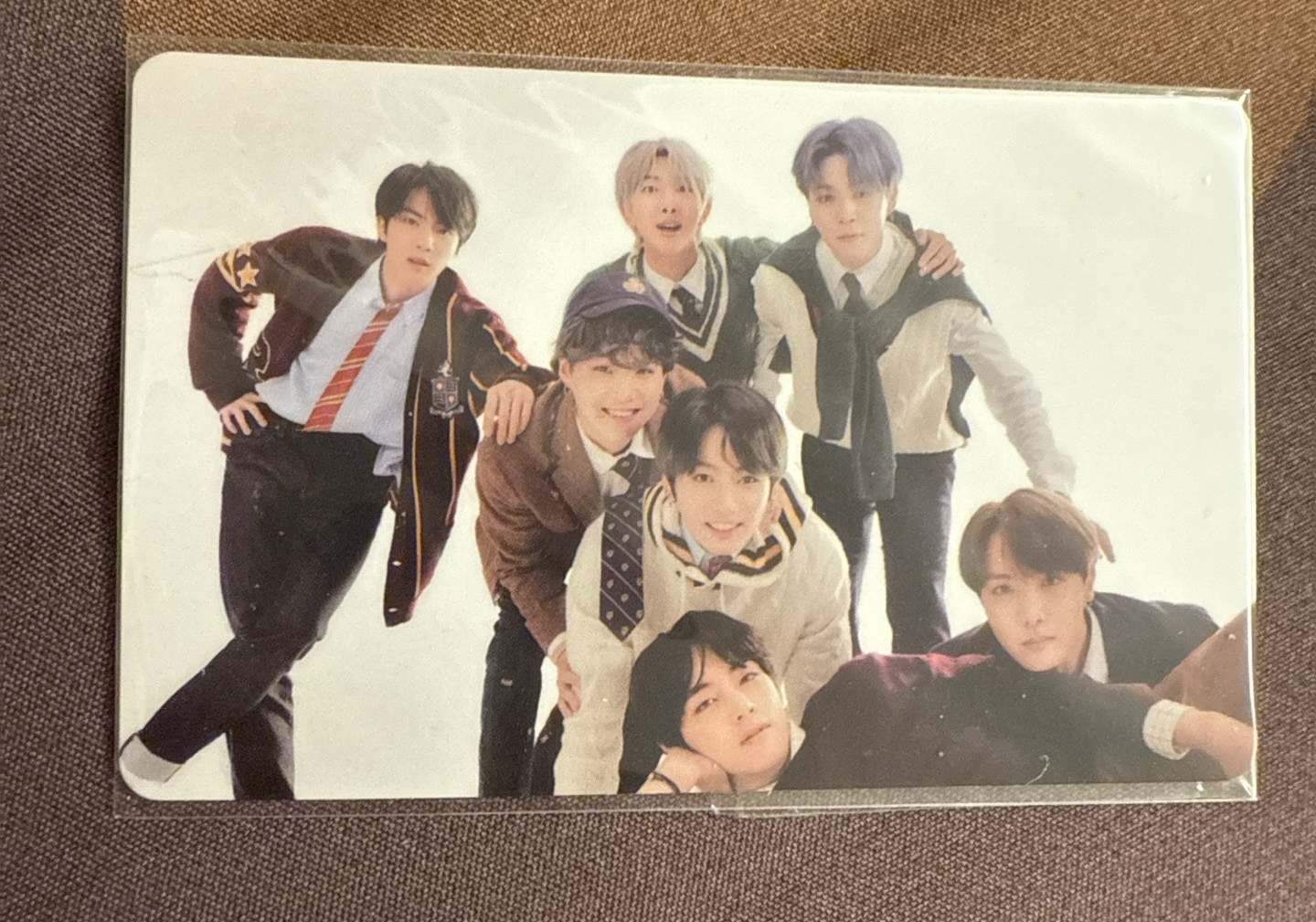 BTS MAP OF THE SOUL7專輯團卡