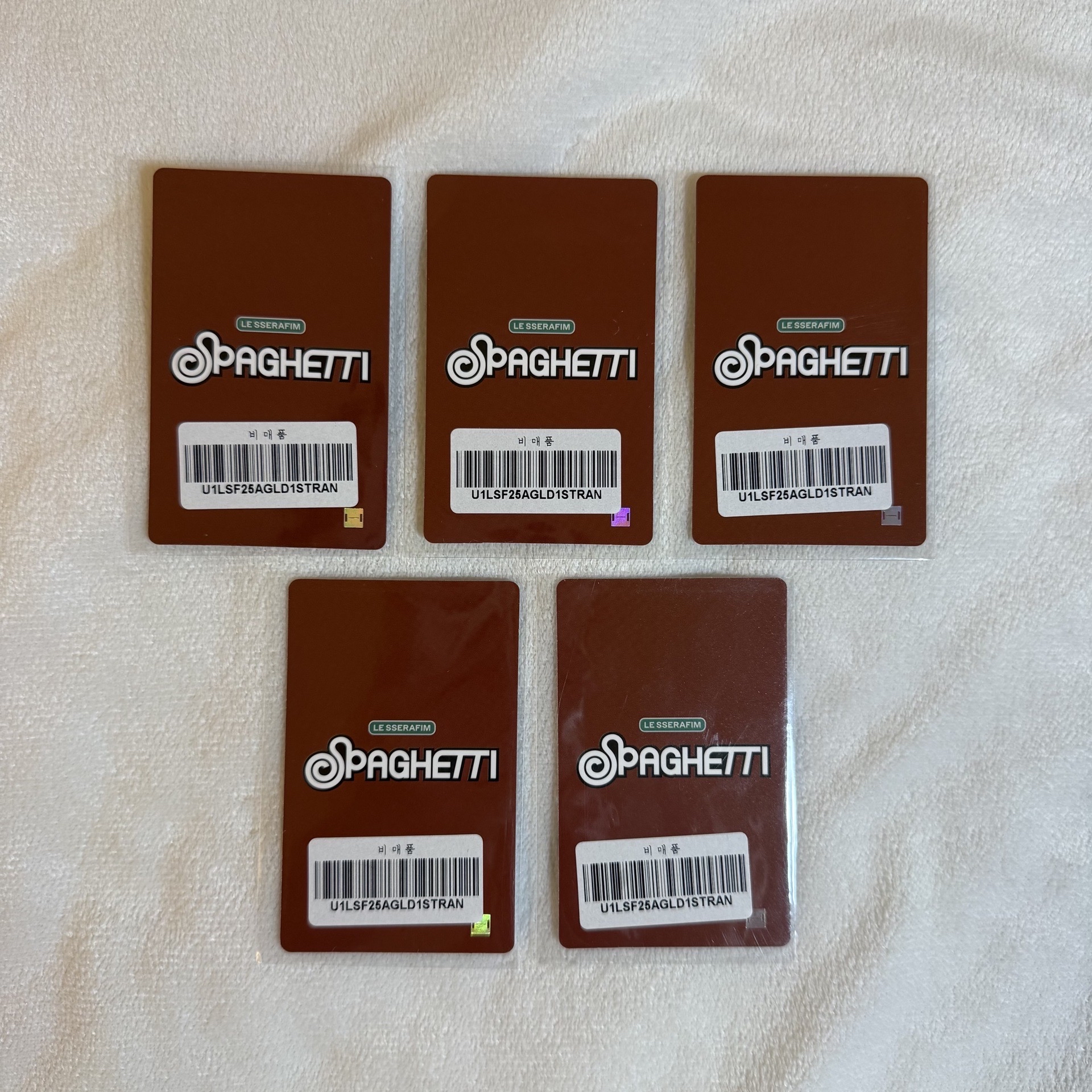 SPAGHETTI wvs幸運卡