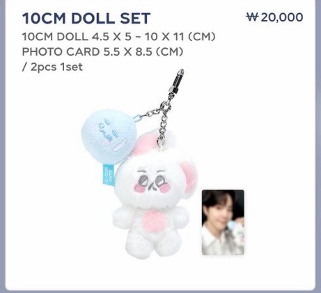 2025 SUHO CONCERT <SU:HOMME> 安可場 10cm娃娃小卡組