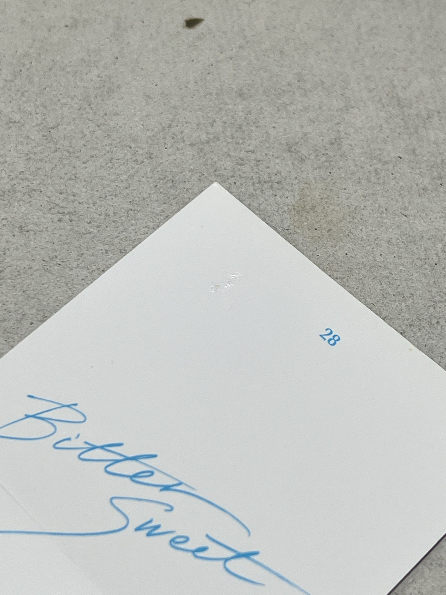 奎bittersweet小卡 28