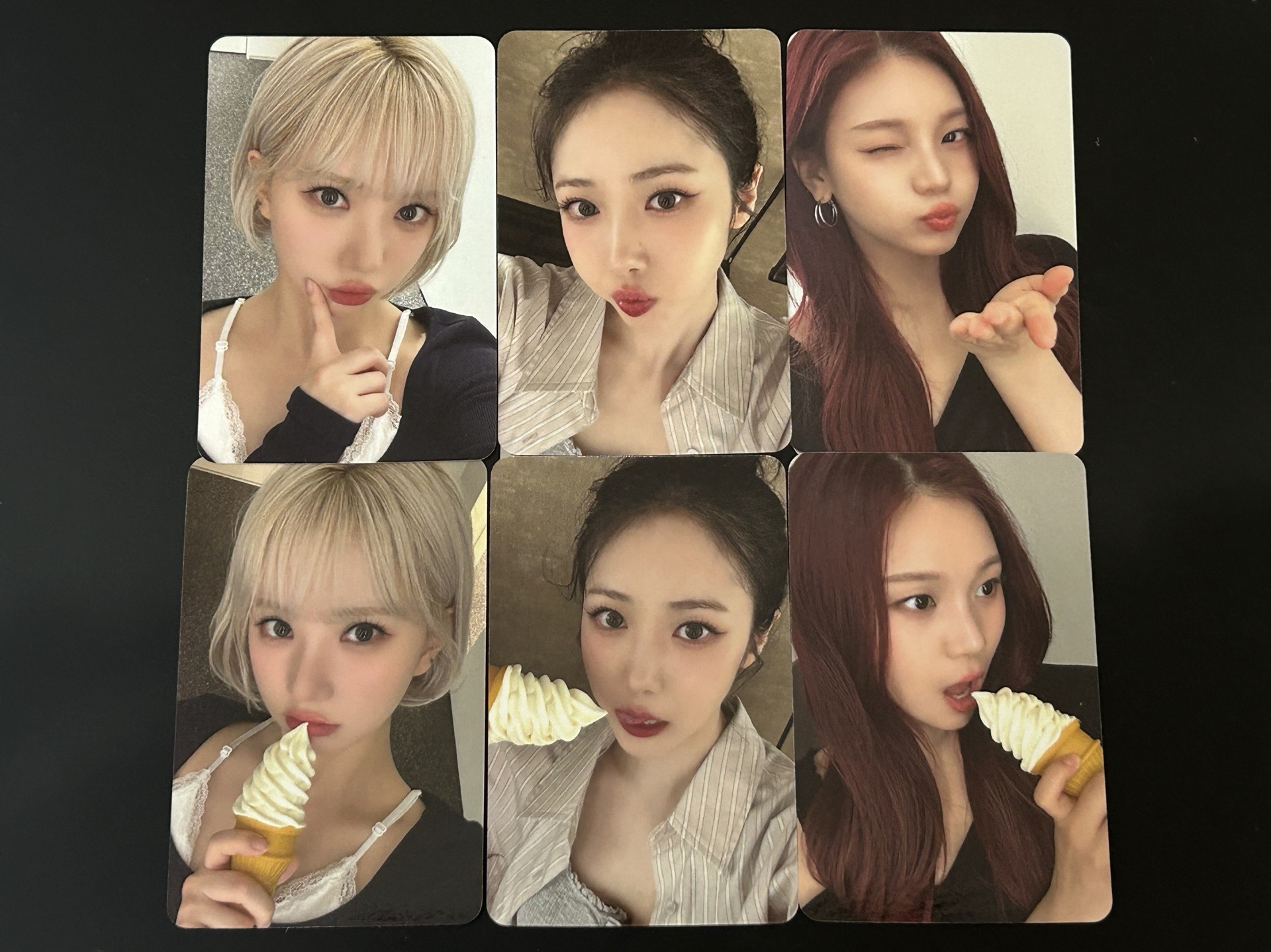 VIVIZ正規一簽售特典 冰淇淋 親親