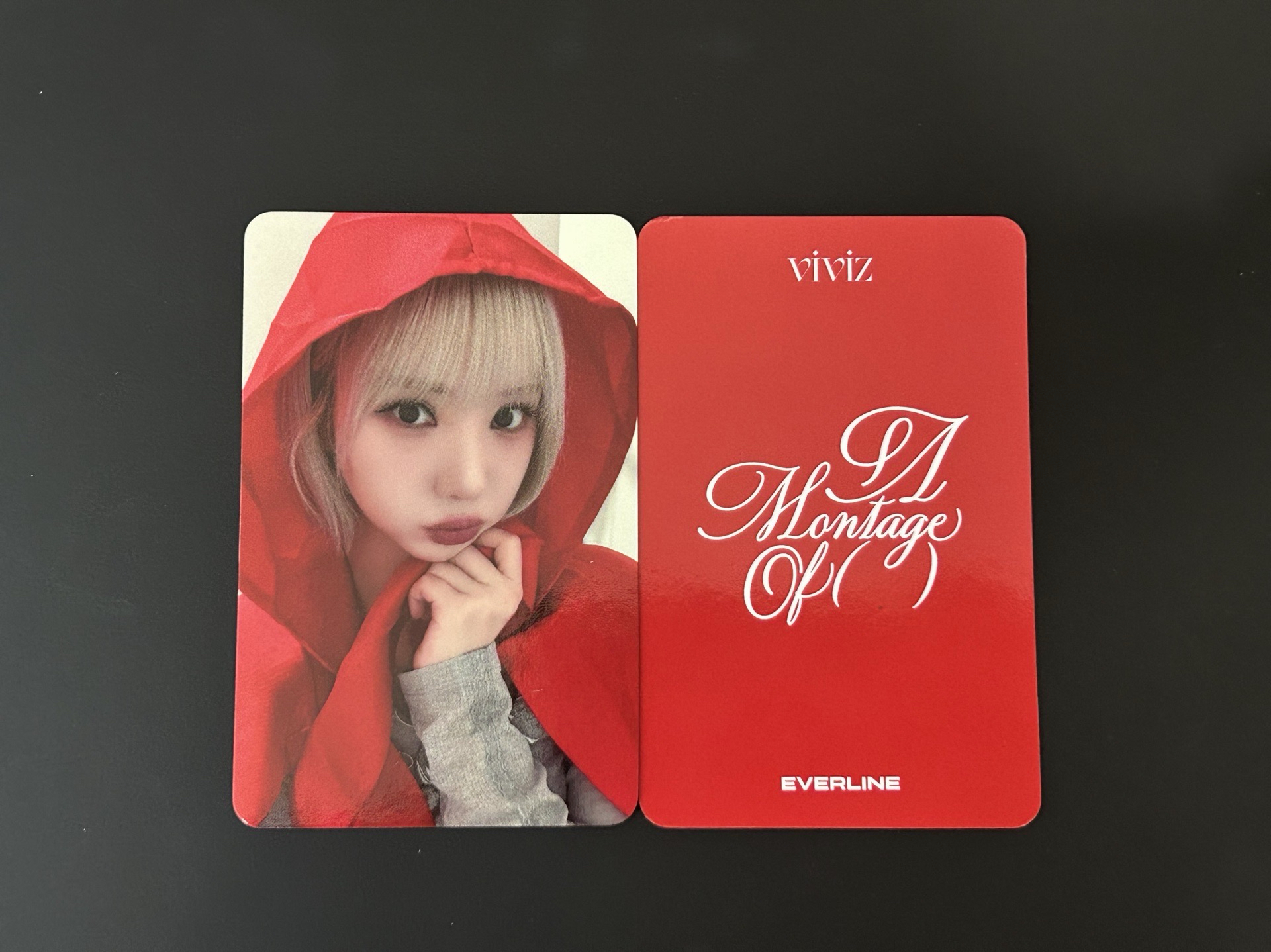 VIVIZ正規一 簽售特典 小紅帽銀河