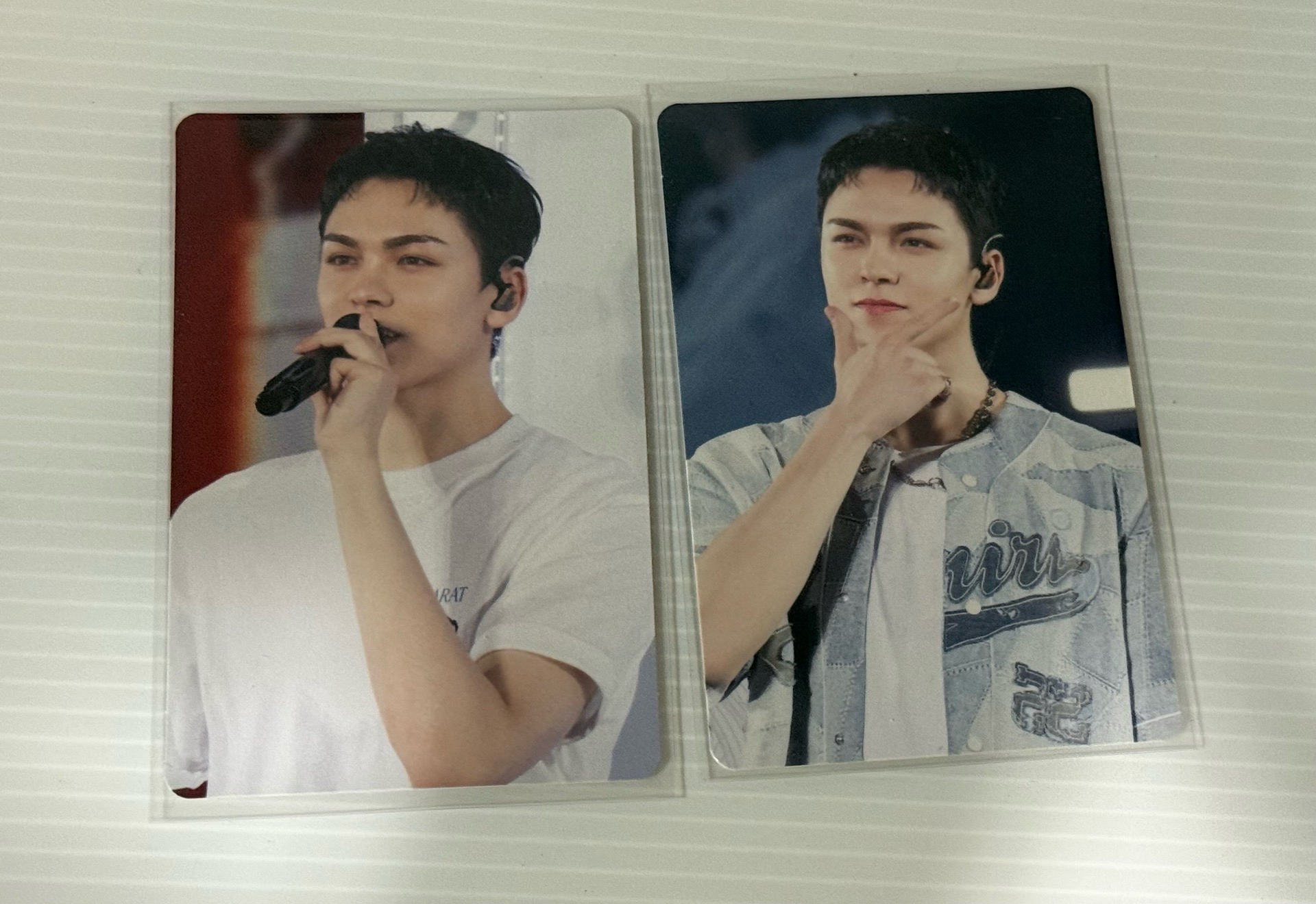 seventeen Vernon fm love  藍版粉版小卡