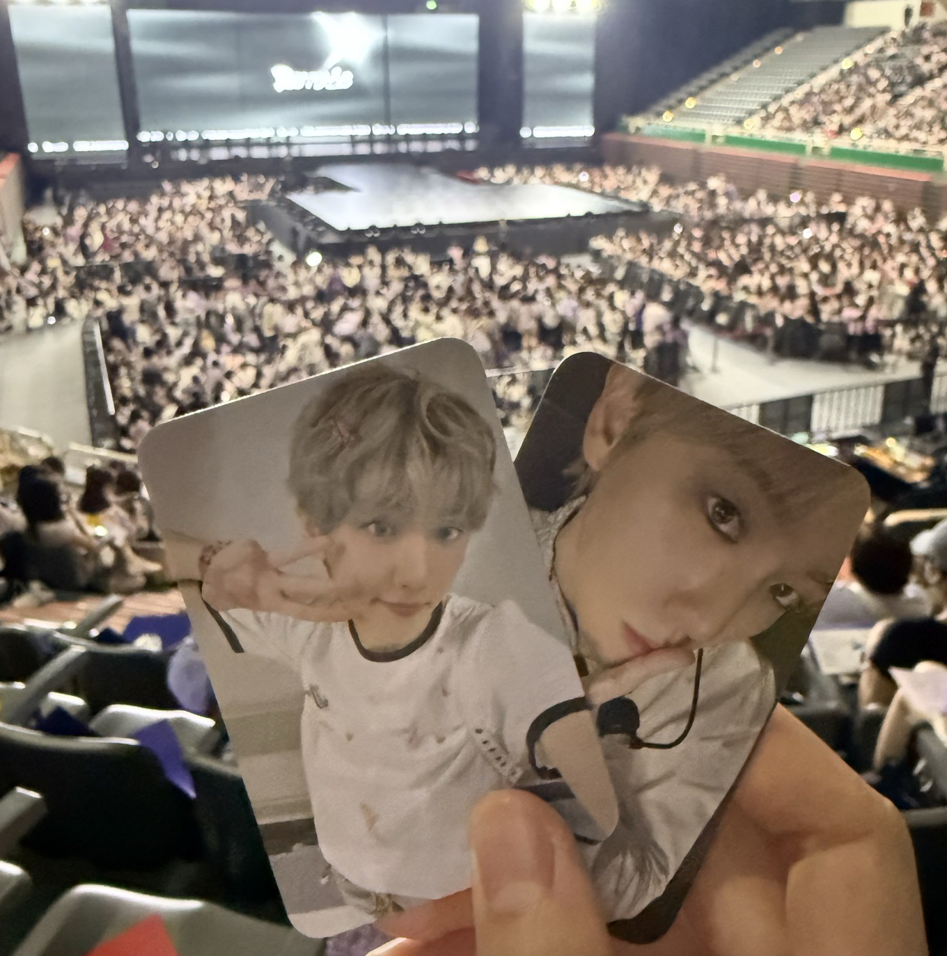 伯賢9/20台北場入場小卡