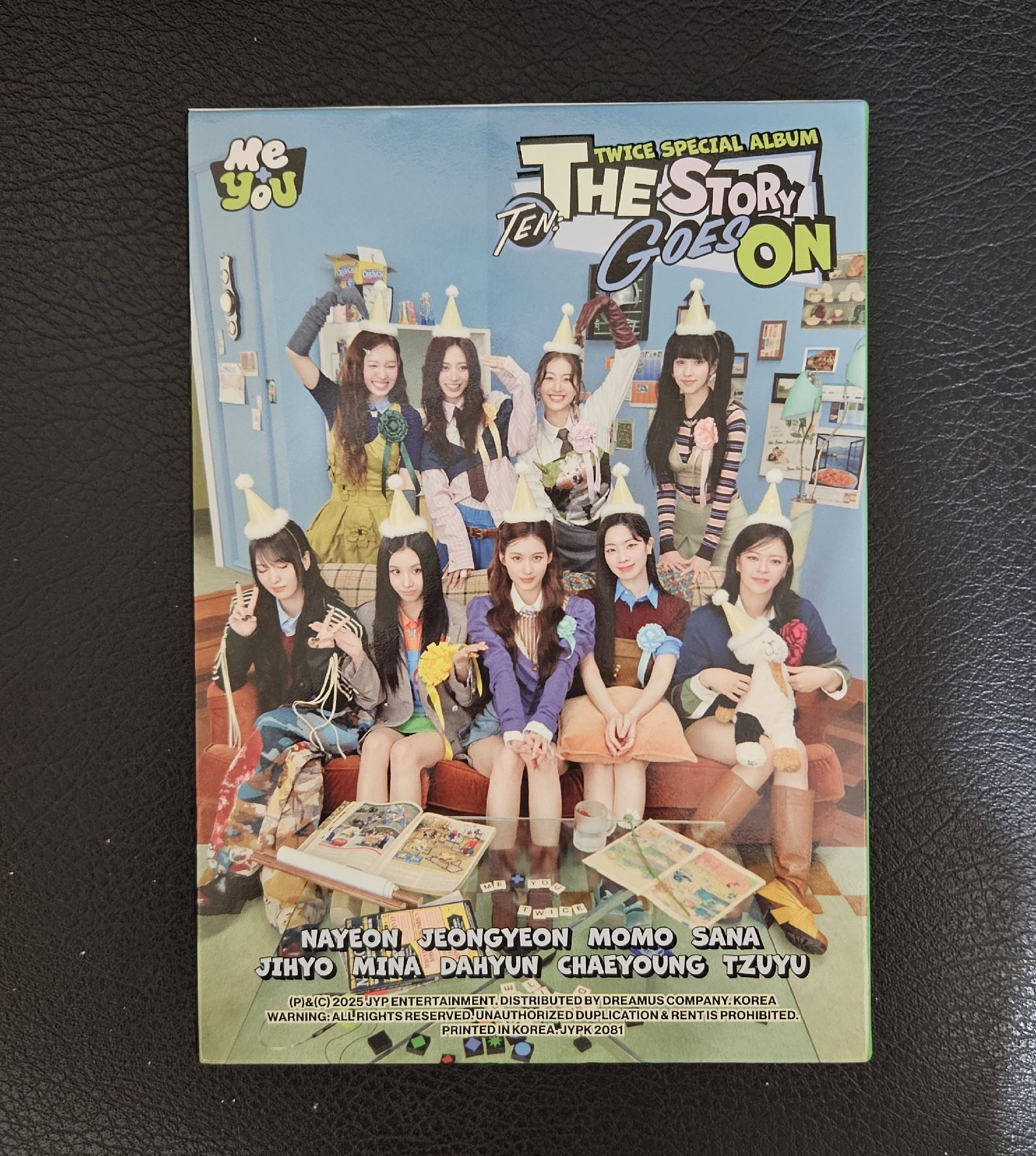 TWICE十週年特別專 團專空專（無小卡/插卡）附預購禮