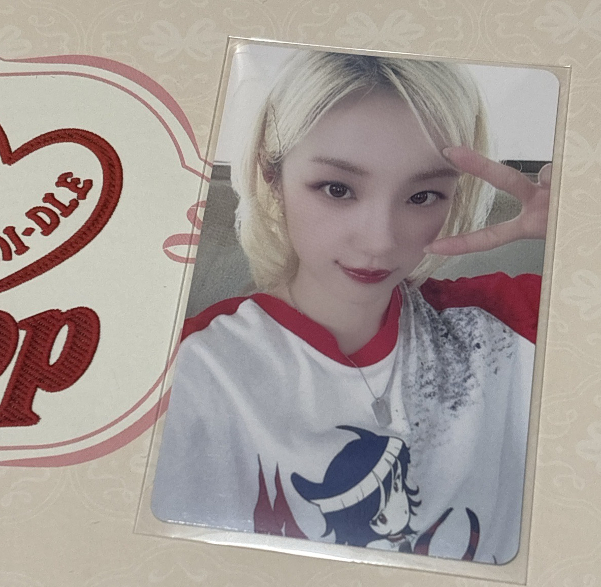 i-dle 日本拍手會特典-琦