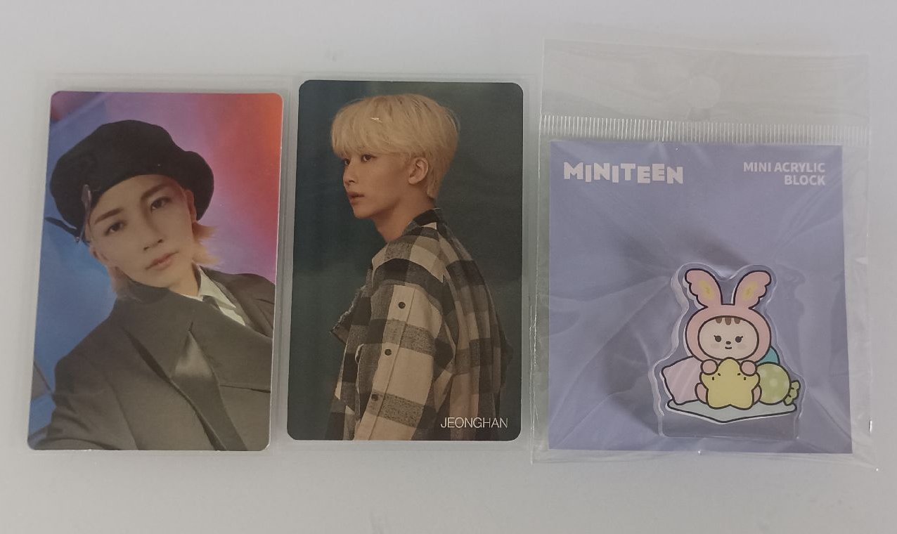 漢迷九hmv特典+專卡+miniteen壓克力立牌