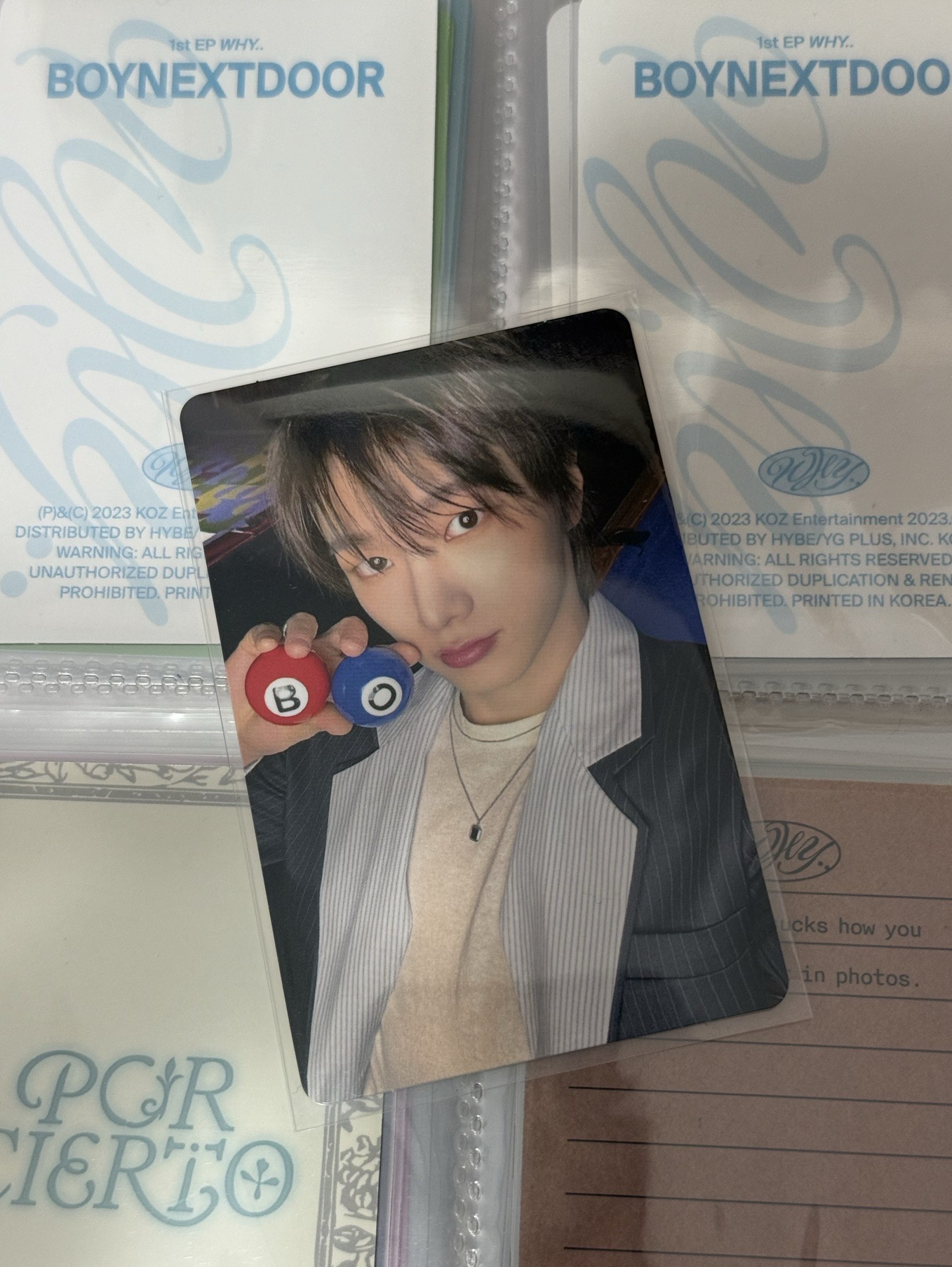 BOYLIFE 專輯卡 通常盤 1