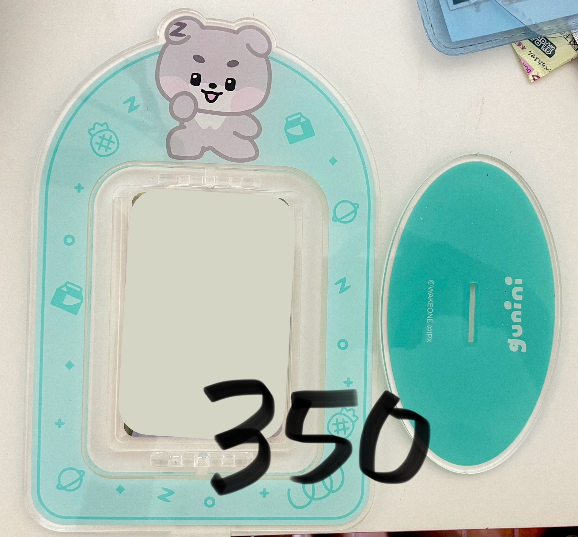 zb1 乾旭 旋轉立牌 gunwook gunini 快閃店周邊 