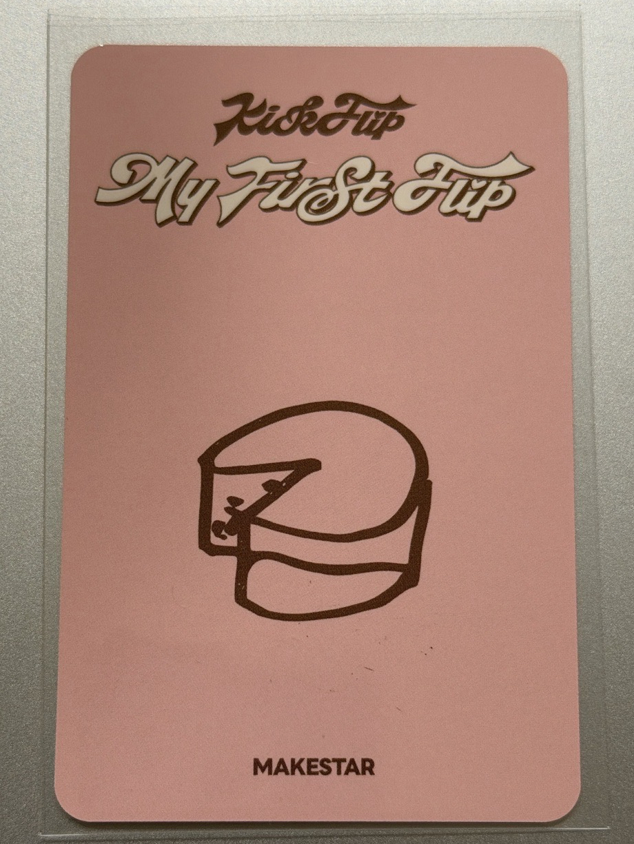 KickFlip Keiju 岡本佳樹 親簽蛋糕中簽卡