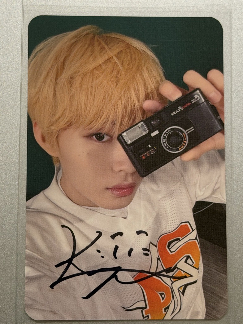 KickFlip Keiju MS台北合影親簽小卡