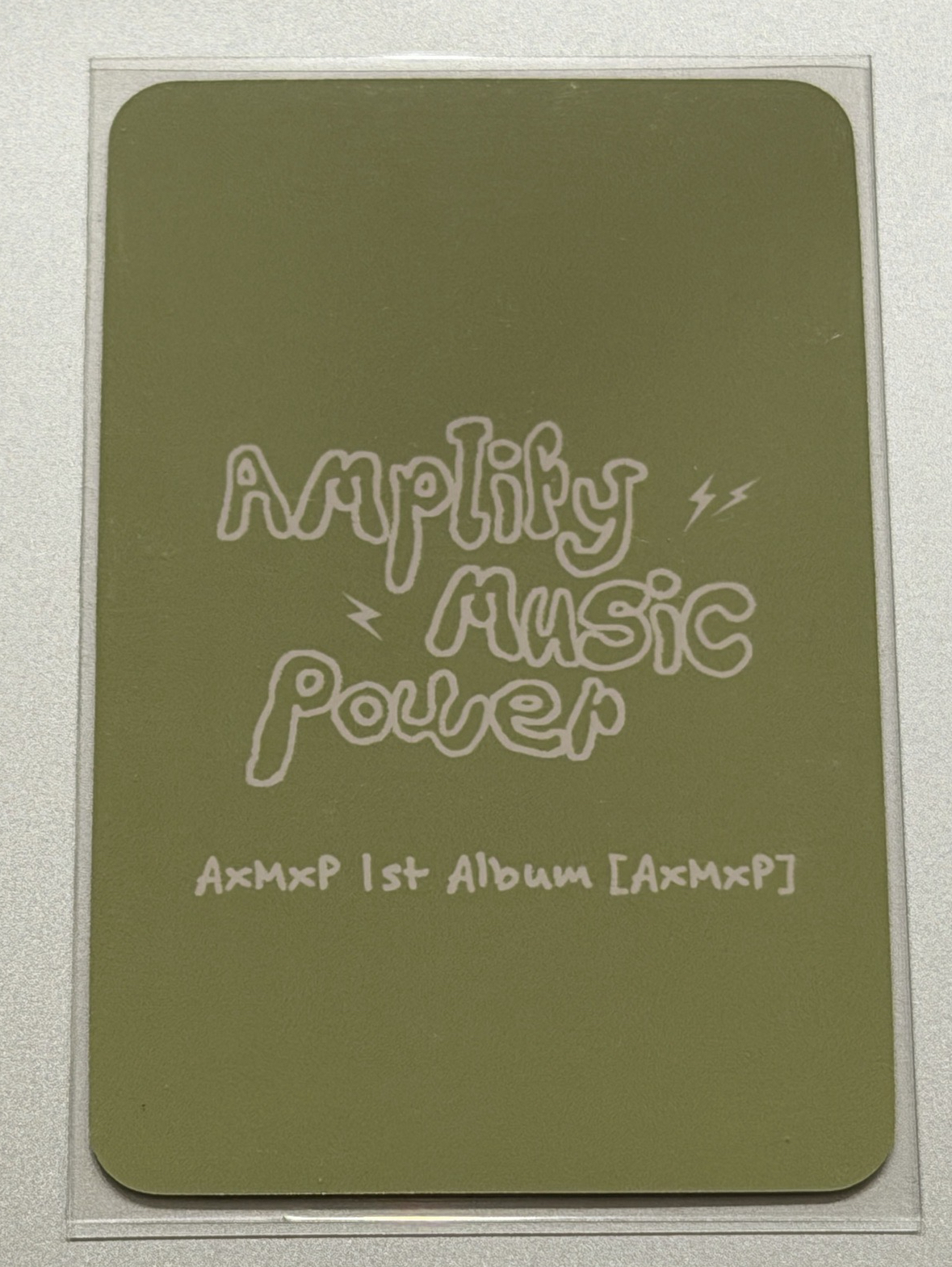 AxMxP 夏唯俊 第一週打歌卡