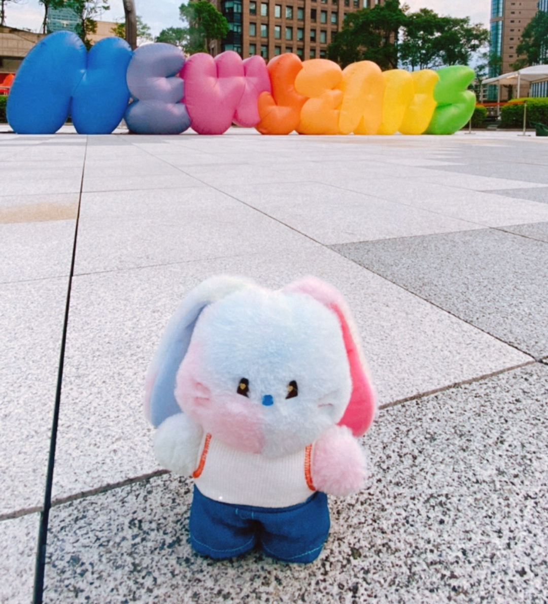 混色bunini+無袖黑帽套裝組