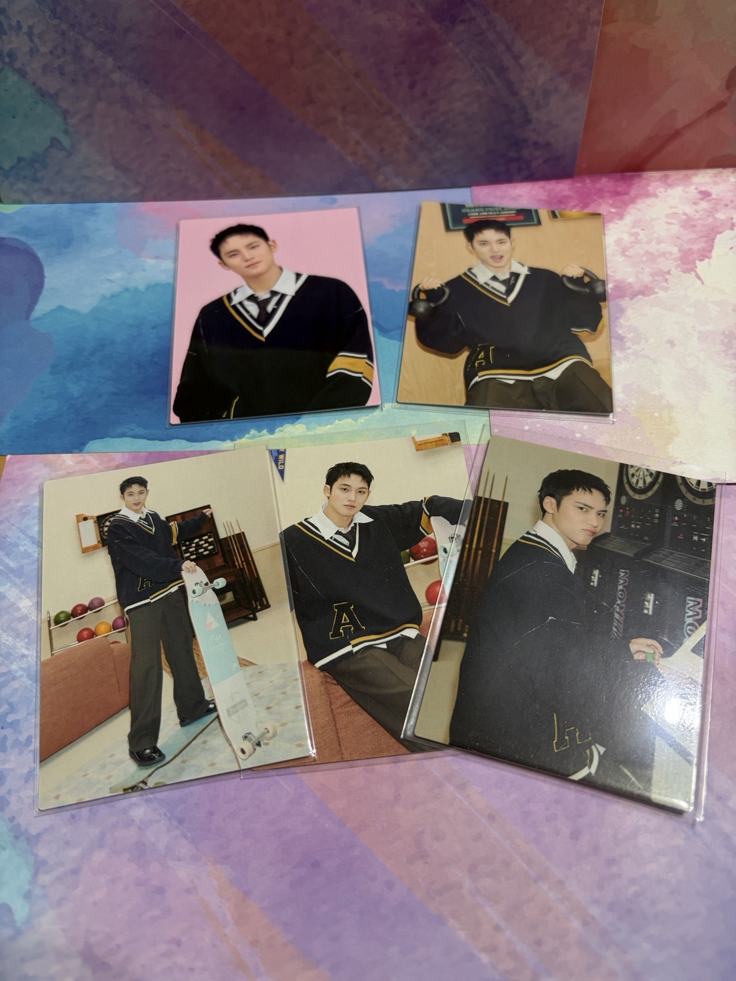 日本飯咪隨機卡成員/自拍卡（上帶下）