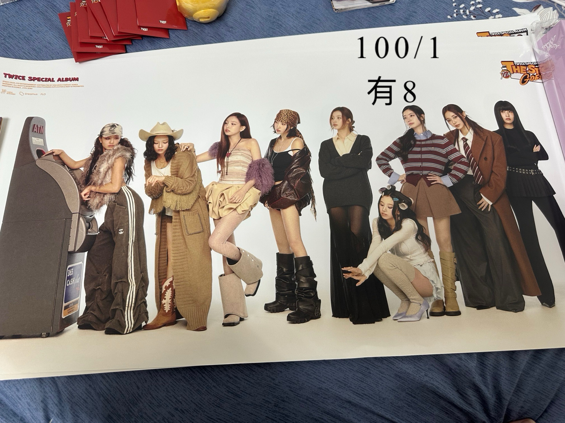 TWICE十週年單封海報