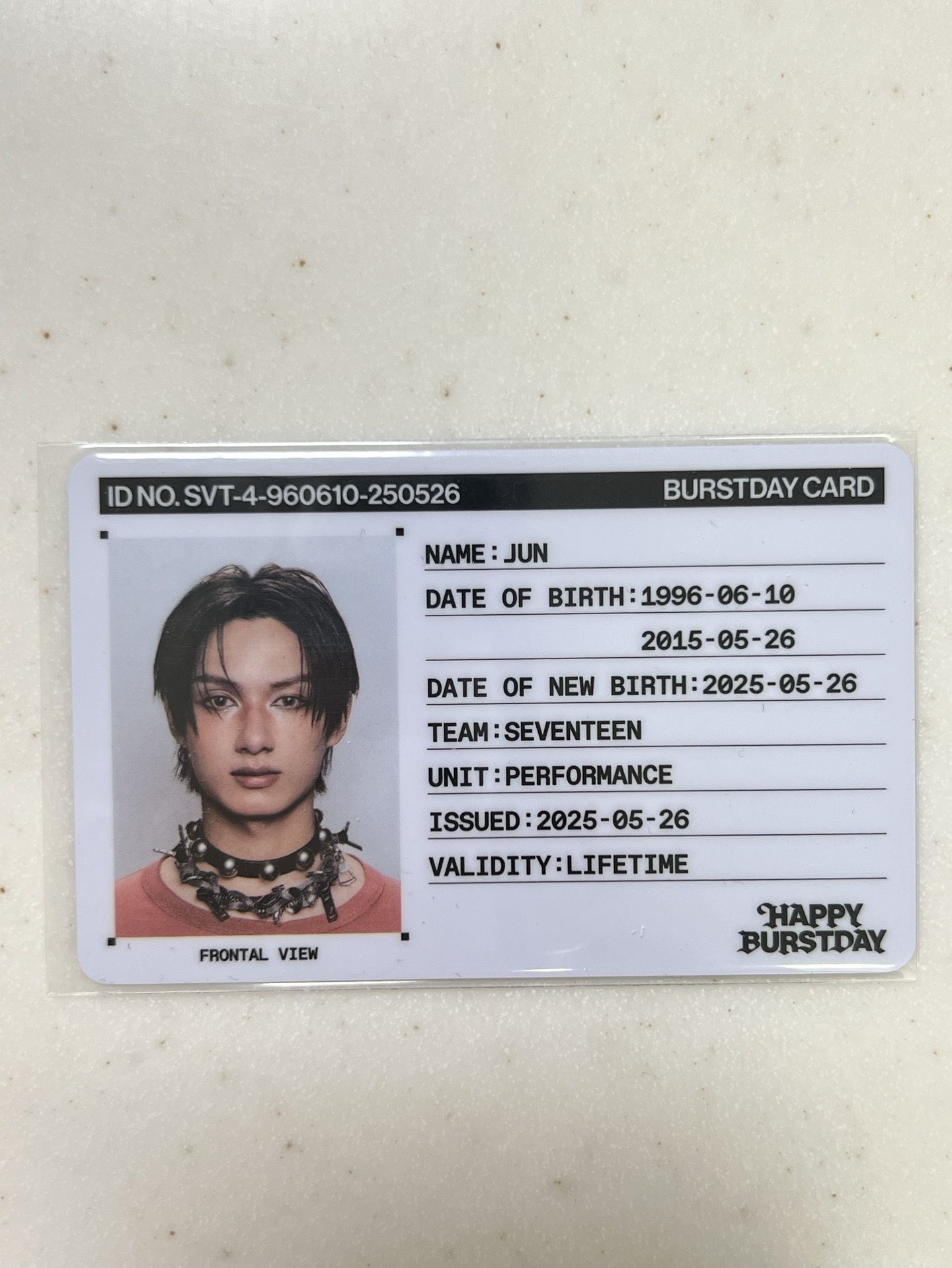 正規五 專卡 ID證件照 俊