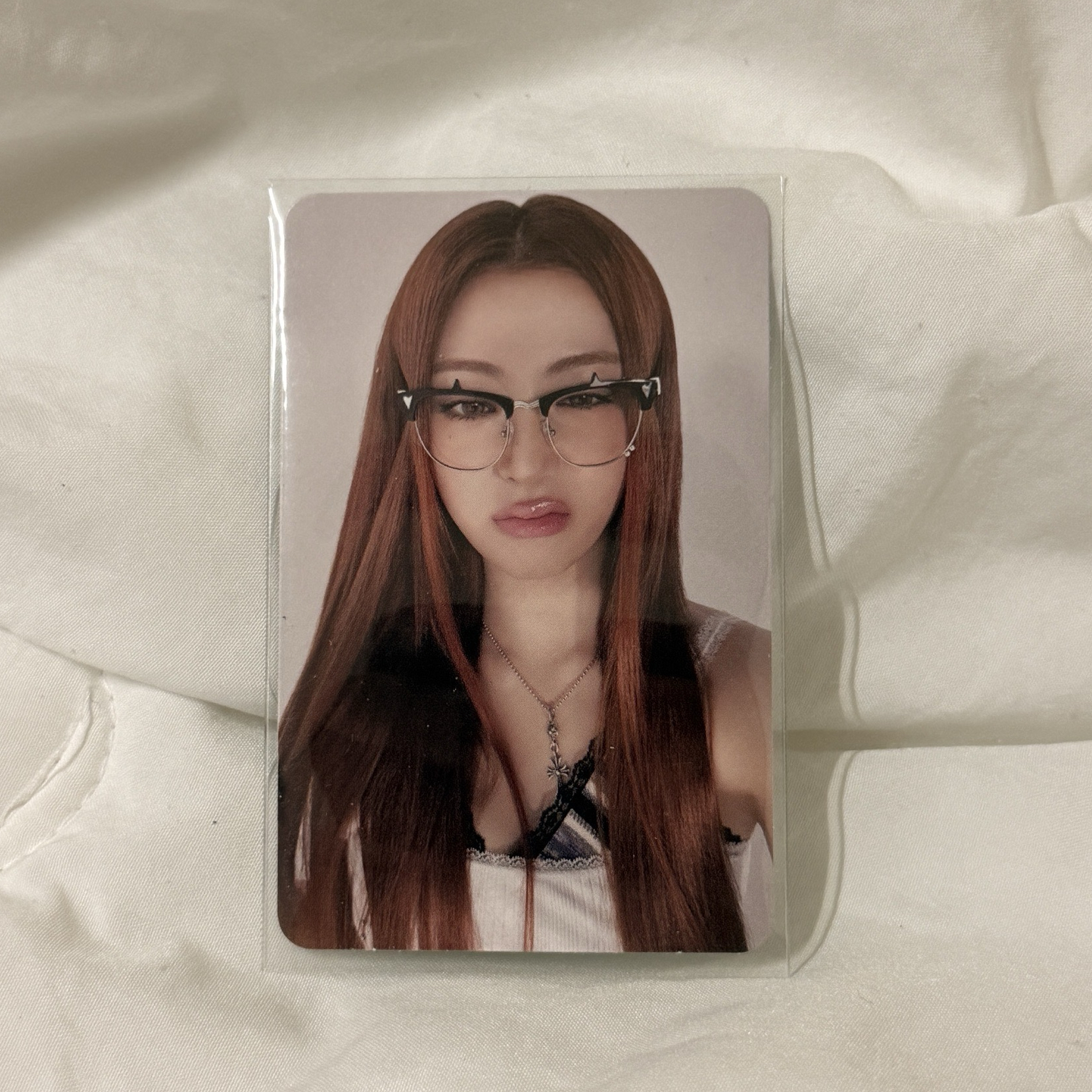 LESSERAFIM 允真 櫻花 Spaghetti 專卡