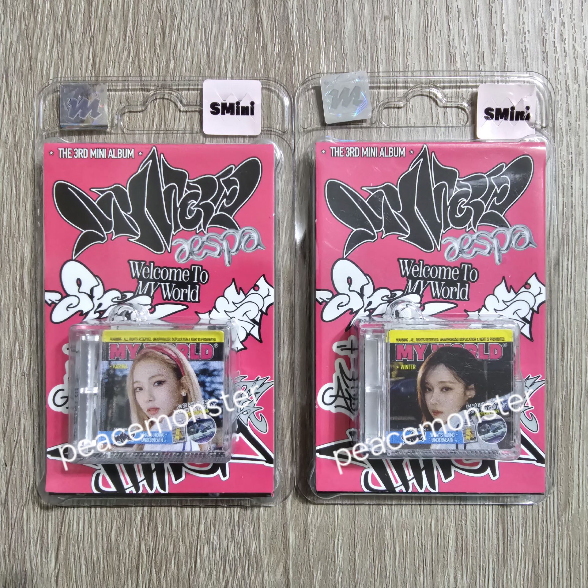 My World SMini 冬柚 專輯+小卡