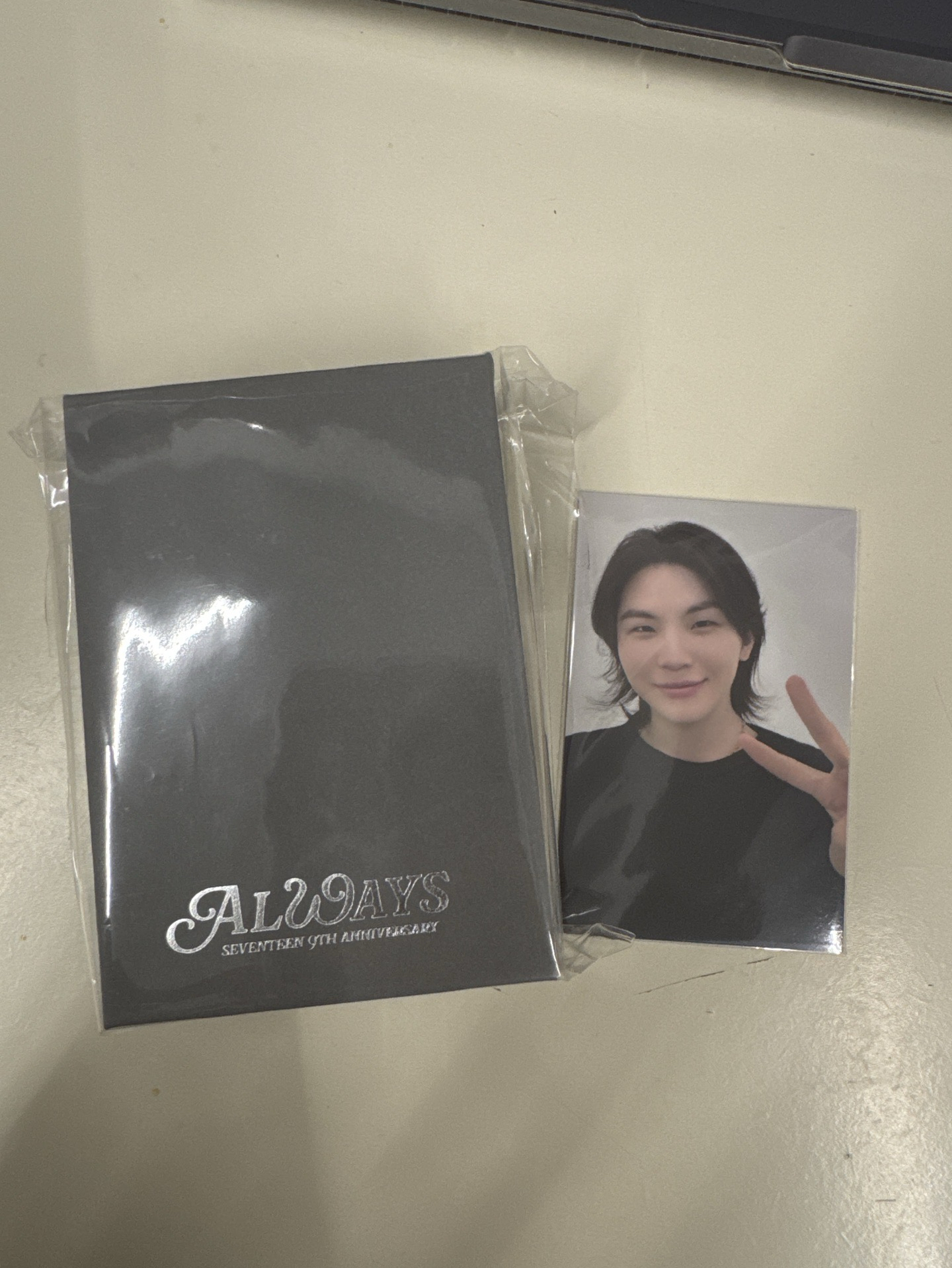 seventeen 9th週年 項鍊 Woozi 