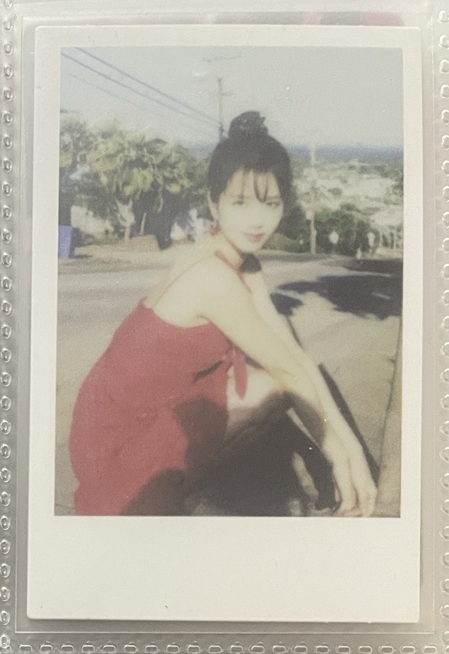 2019夏日紅衣秀拍立得卡