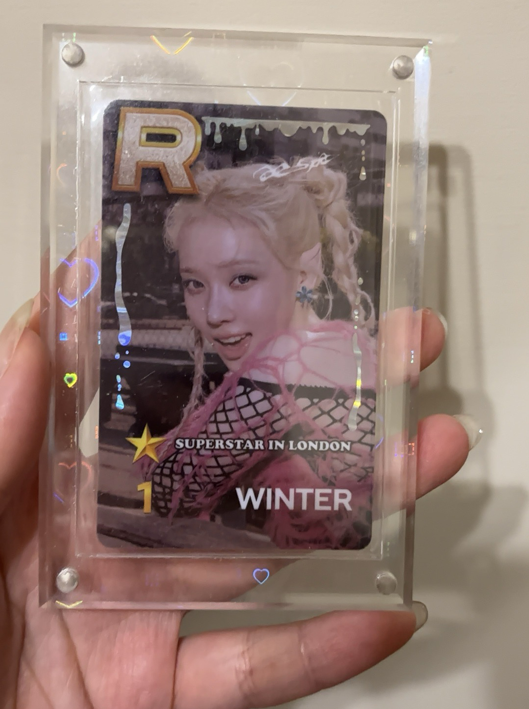 aespa 倫敦遊戲卡2.0柚/冬/寧