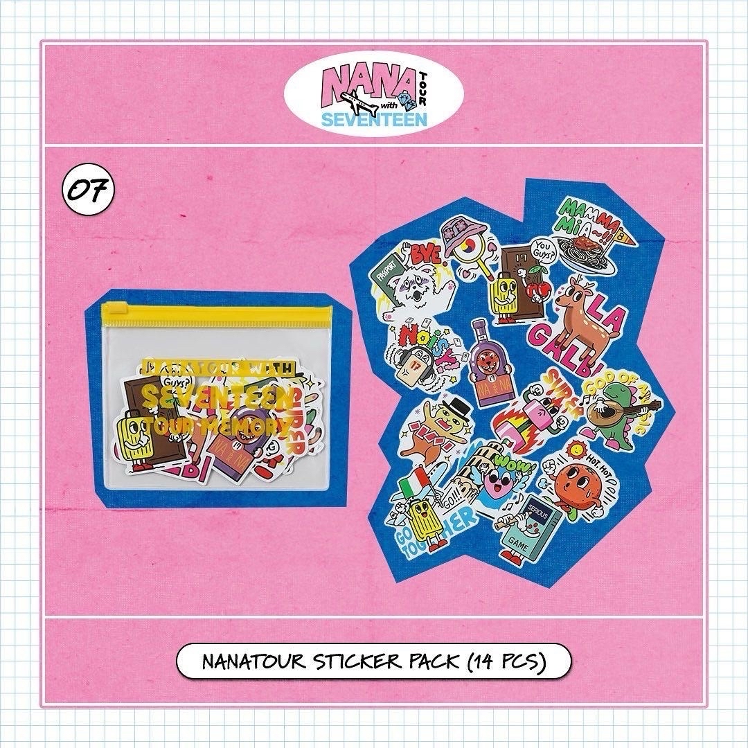 Nana tour貼紙組