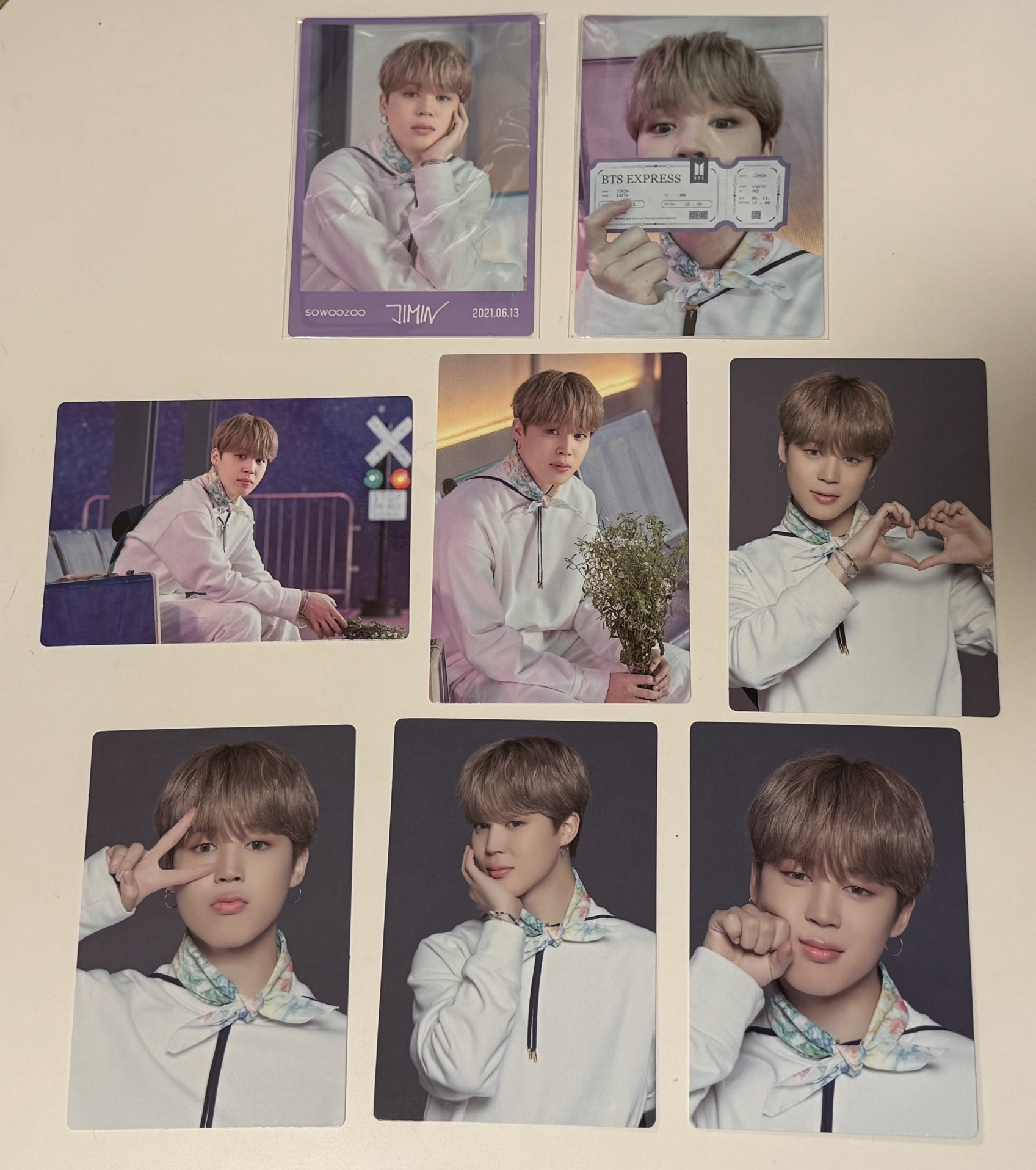 小宇宙 隨機卡 JIMIN 整圖不拆售