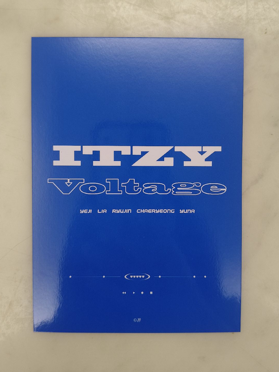 ITZY Voltage 日專 團體生寫