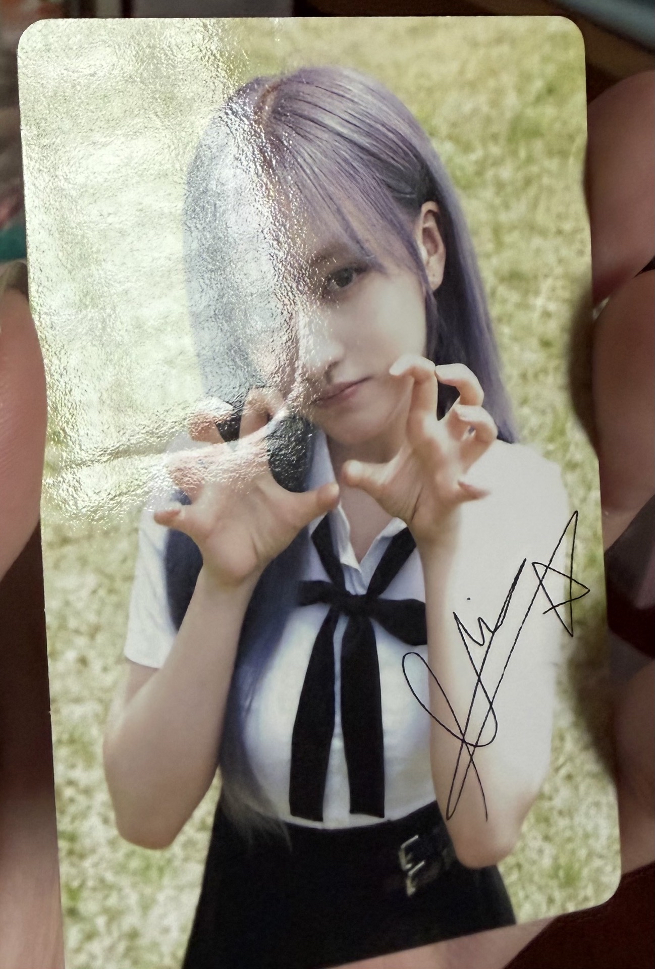 IVE D社 Dicon A版 Liz kakao特典 小卡