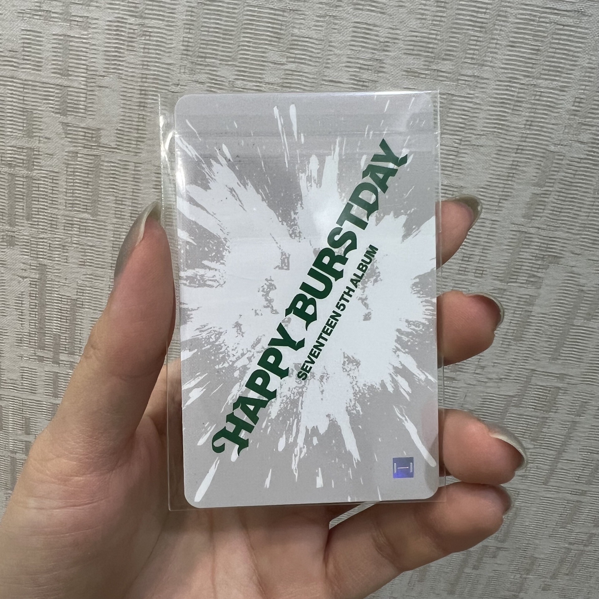 SEVENTEEN 正五 WM特典 李燦 DINO 小卡