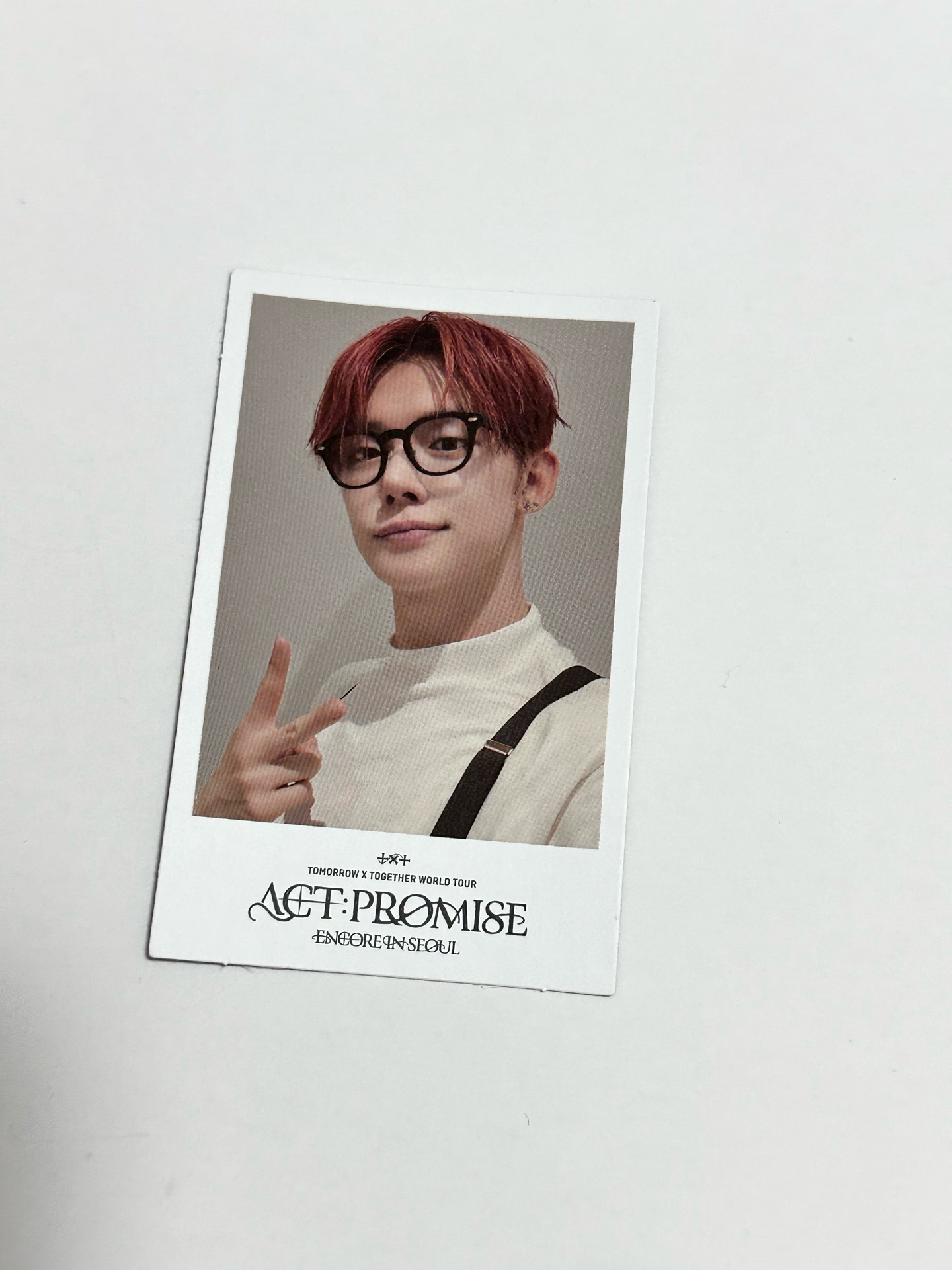 txt 24年巡迴演唱會 DVD卡